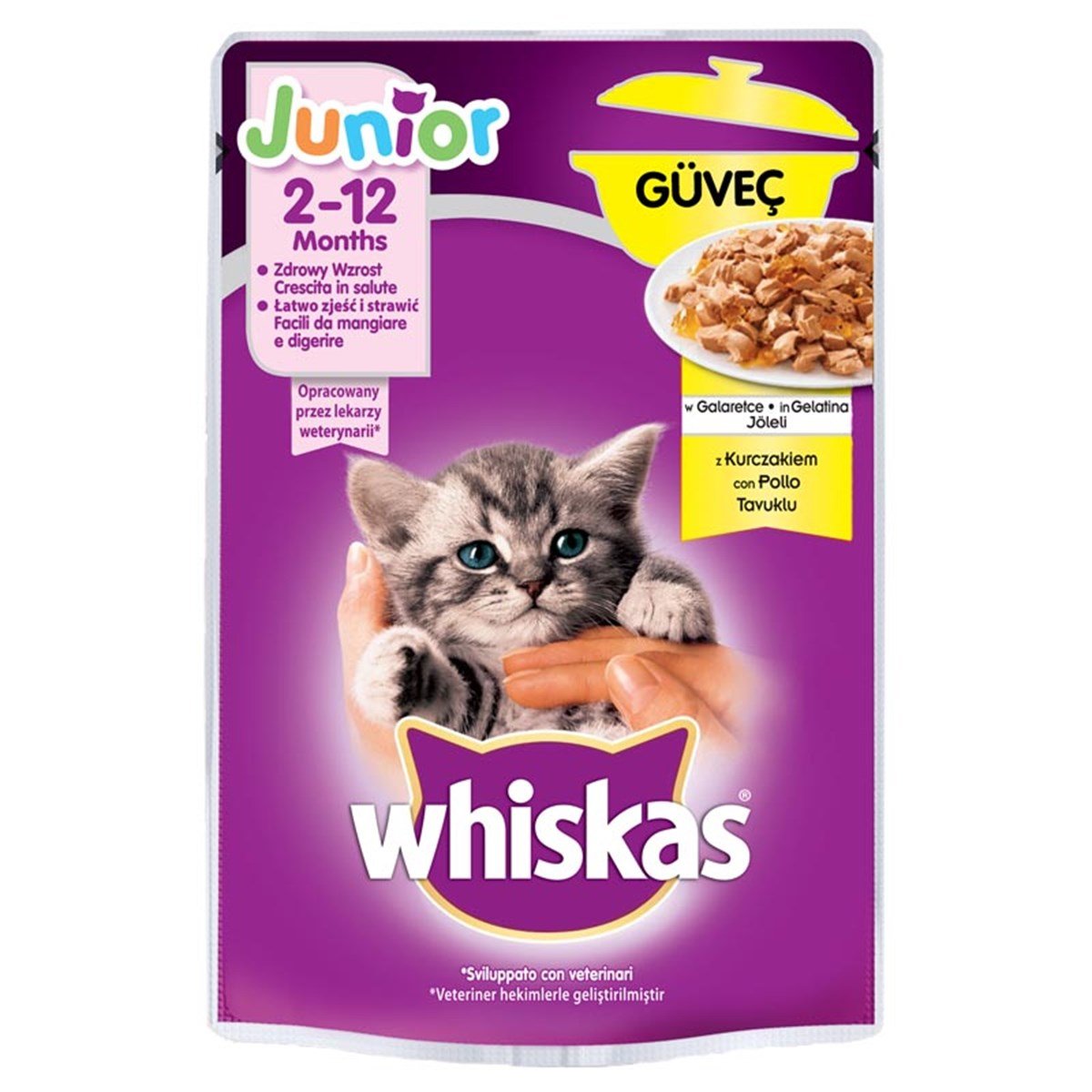 Whiskas Pouch Güveç Yavru Kedi Konservesi 85gr