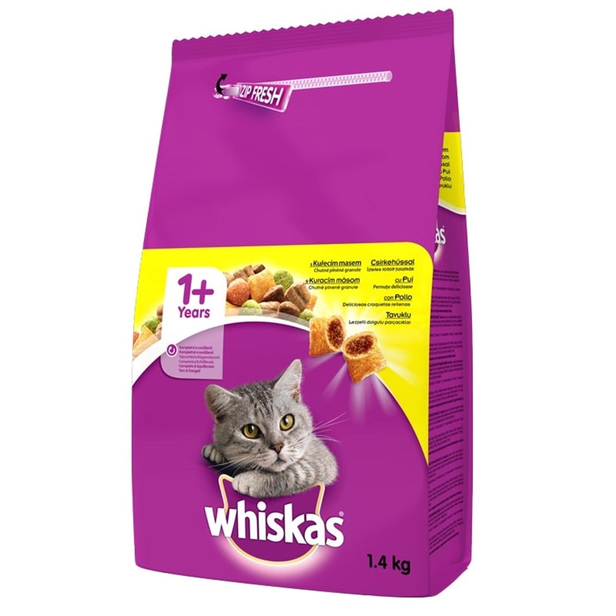 Whiskas Yetişkin Tavuklu Kuru Kedi Maması 3,8 Kg