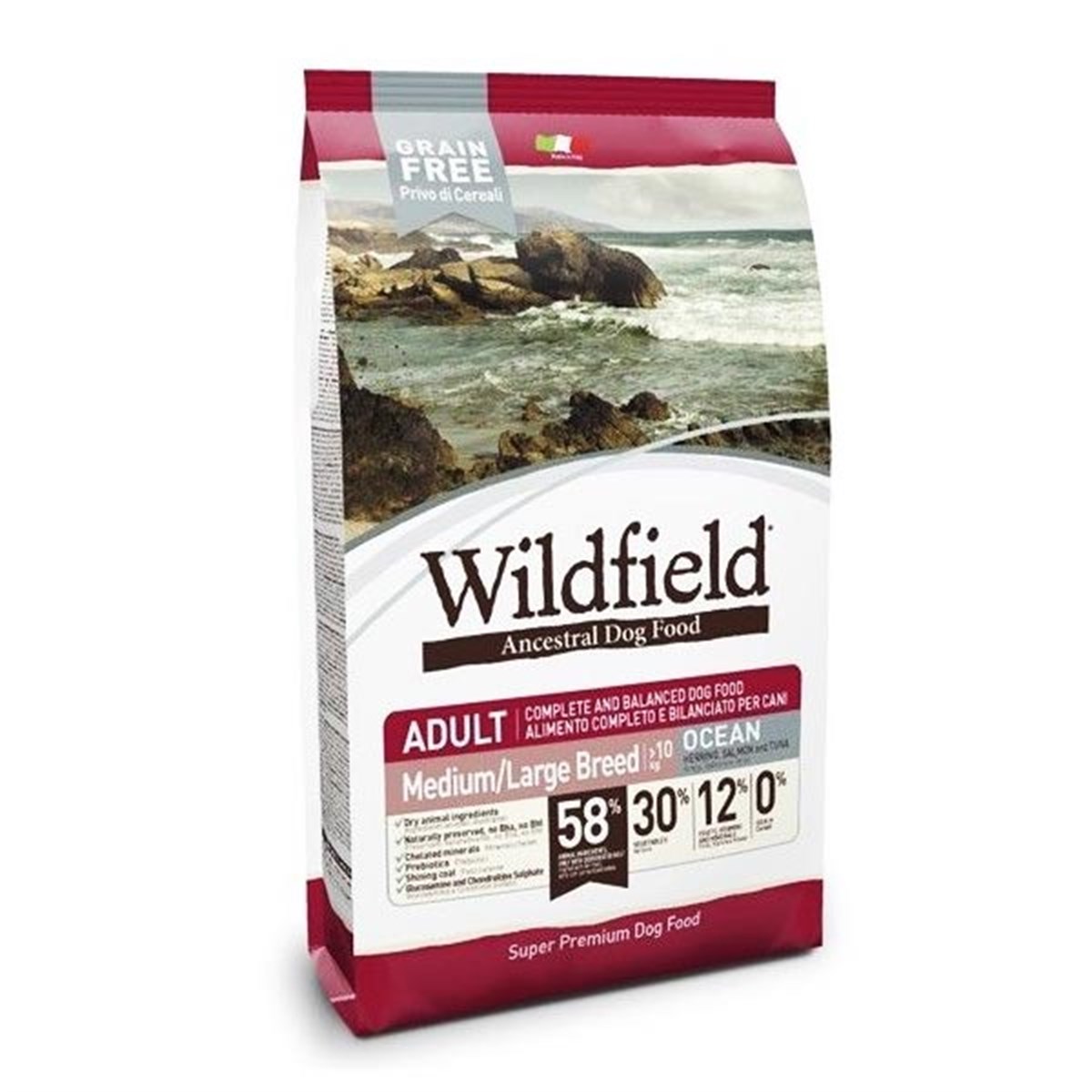 Wildfield Adult Ringa ve Somon Balıklı Medium Large Köpek Maması 2 Kg