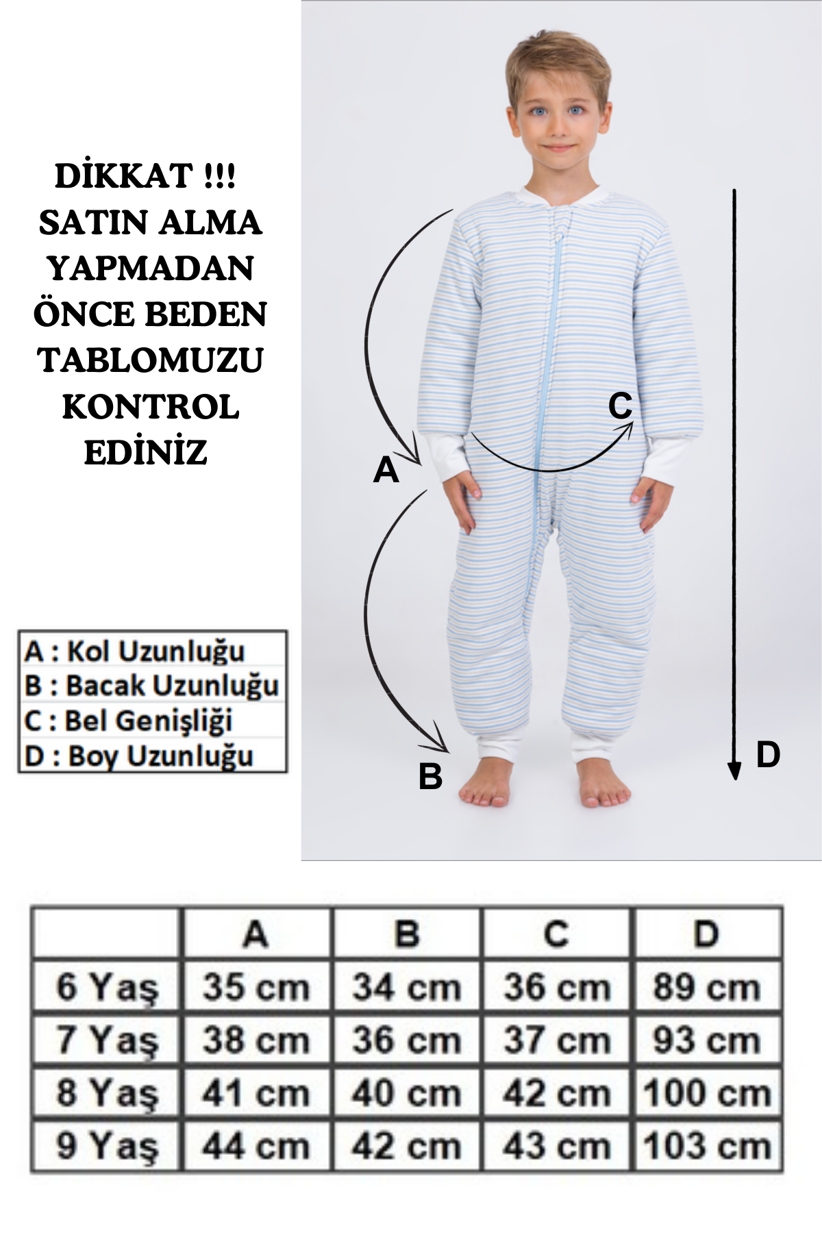 Erkek Çocuk Kalın Elyaf Dolgulu Premium Kalite 2.5 Tog Desenli Uyku Tulumu