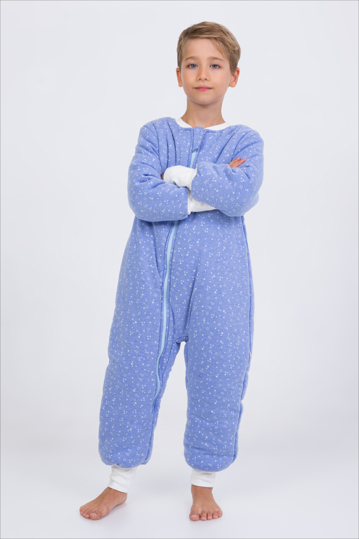Erkek Çocuk Uyku Tulumu 6-9 Yaş Kalın Elyaf Dolgulu Premium Kalite 2.5 Tog 