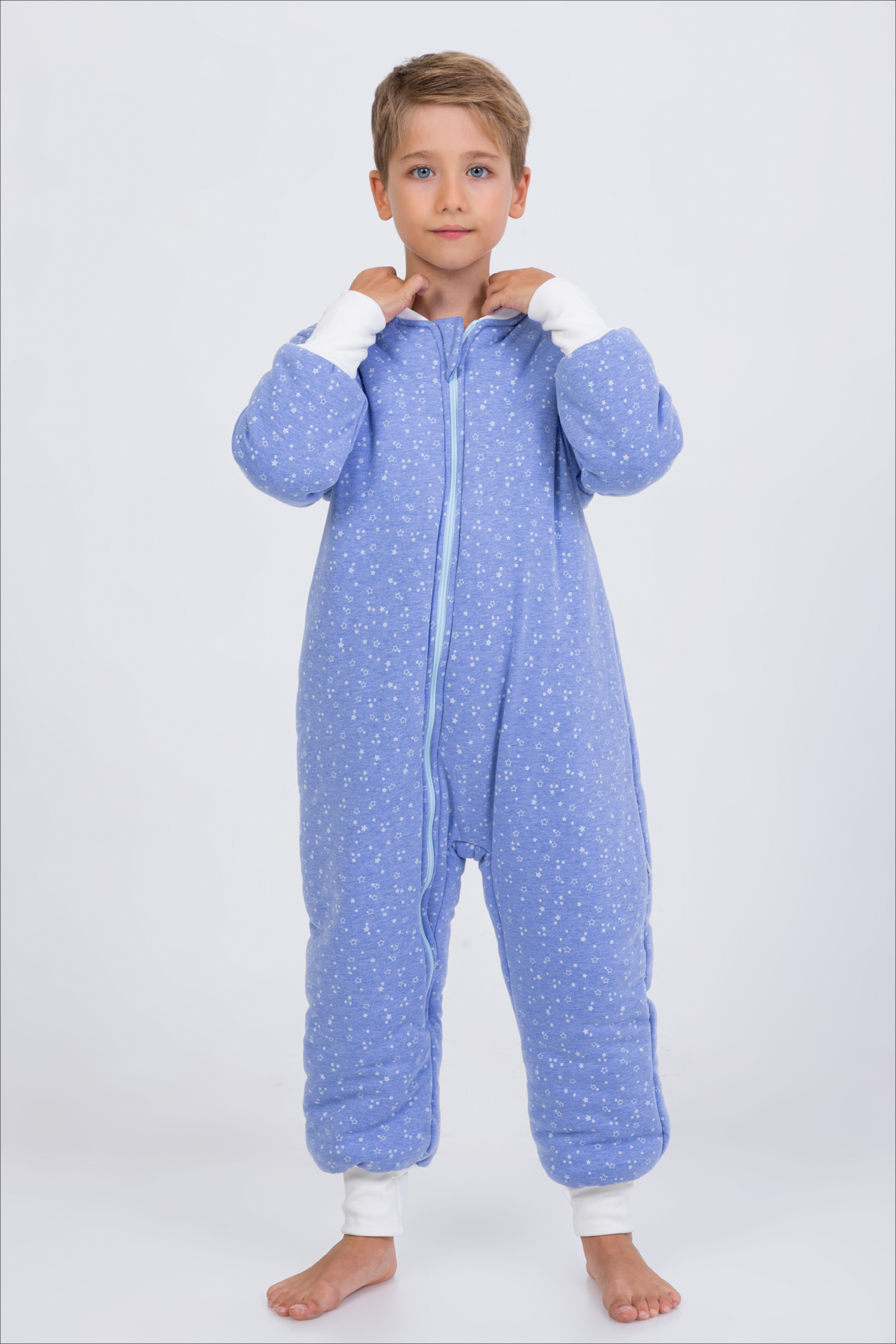 Erkek Çocuk Uyku Tulumu 6-9 Yaş Kalın Elyaf Dolgulu Premium Kalite 2.5 Tog 