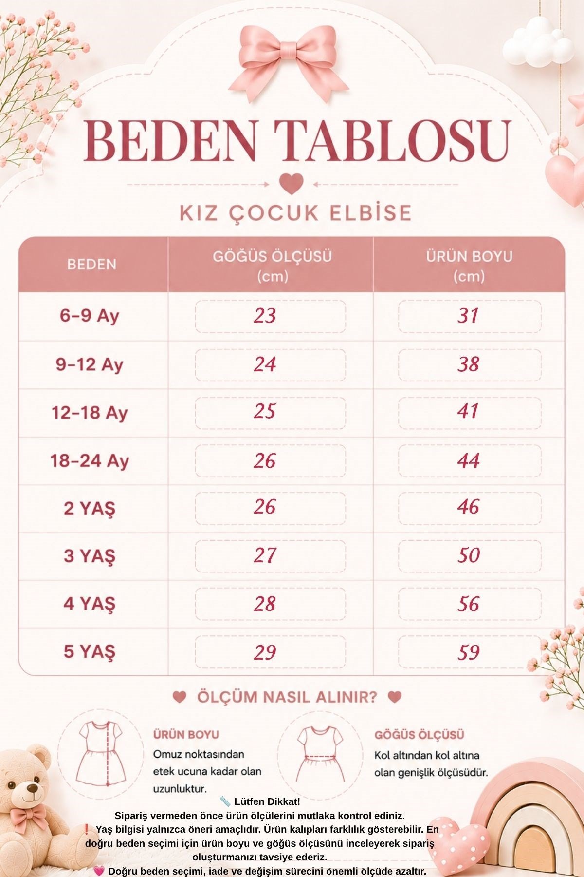 Kız Bebek Lale Figürlü Premium Tül Elbise