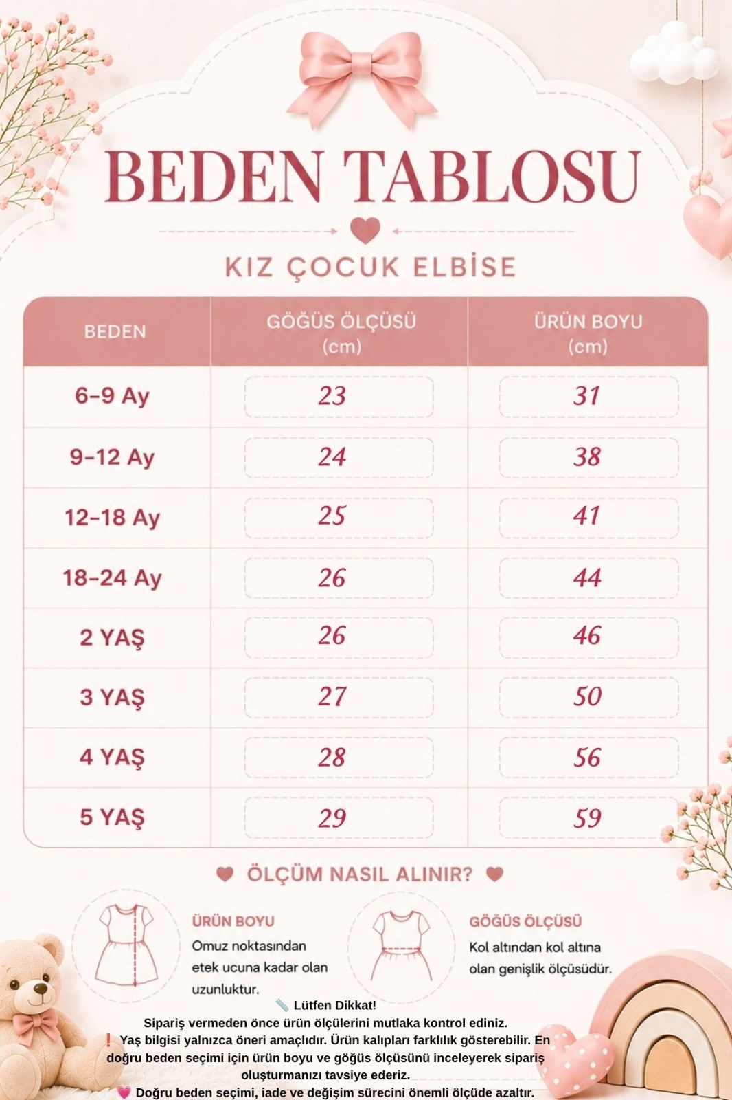 Kız Bebek Lale Figürlü Premium Tül Elbise