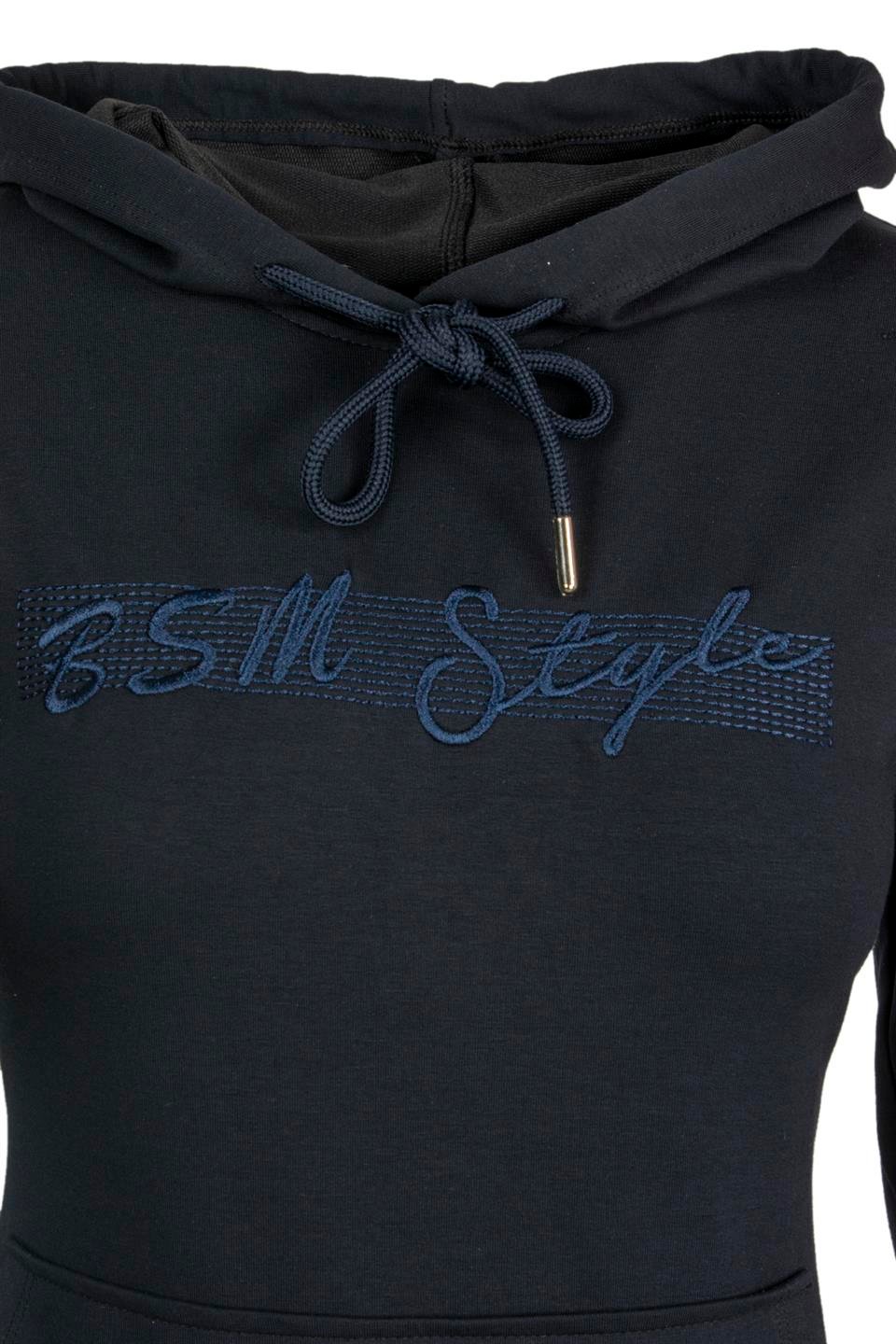 BSM 000170 BYN KAPŞONLU SWEAT - Lacivert
