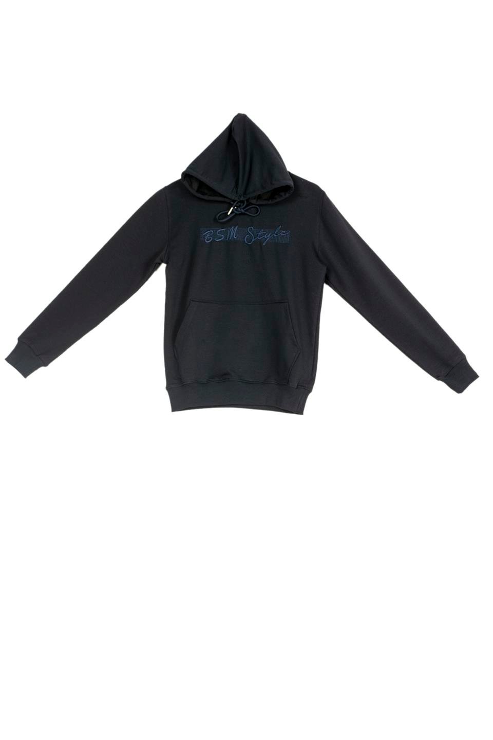 BSM 000170 BYN KAPŞONLU SWEAT - Lacivert