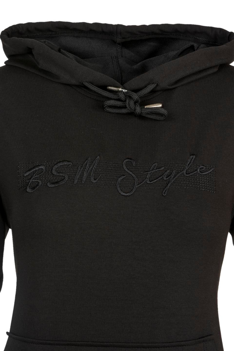 BSM 000170 BYN KAPŞONLU SWEAT - Siyah