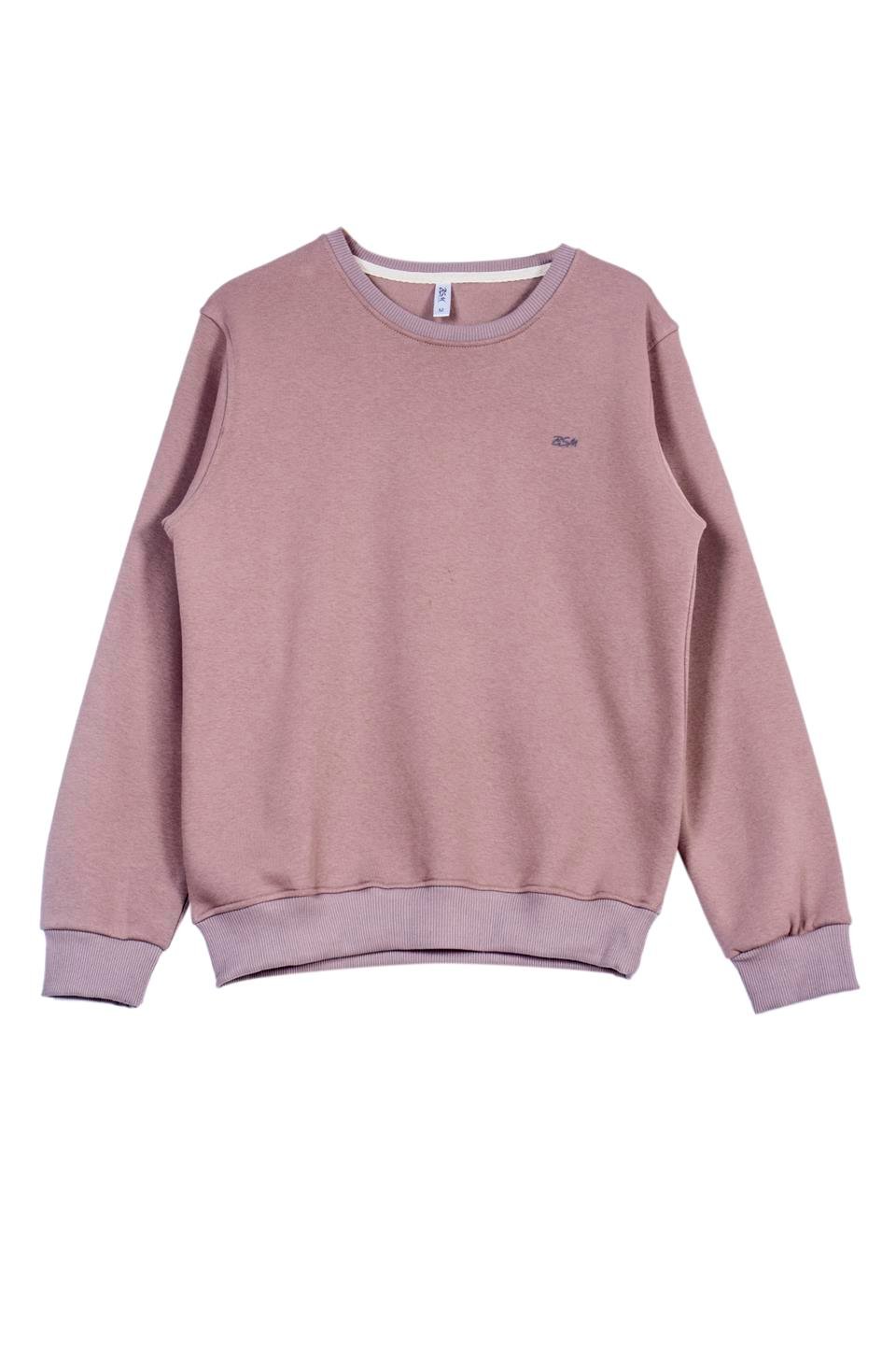 BSM 000260 ERK O YAKA 3 İPLİK SWEAT - Taş