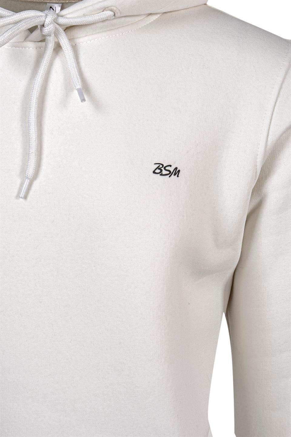BSM 000300 ERK KAPŞ 3 İPLİK SWEAT - Ekru