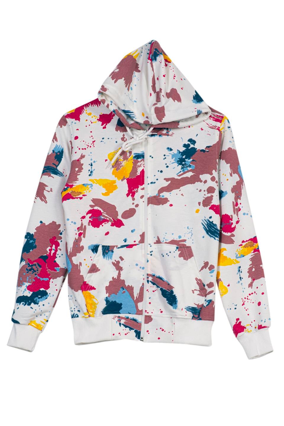 BSM 006002 BYN BATİK DESEN CEKET - Pudra