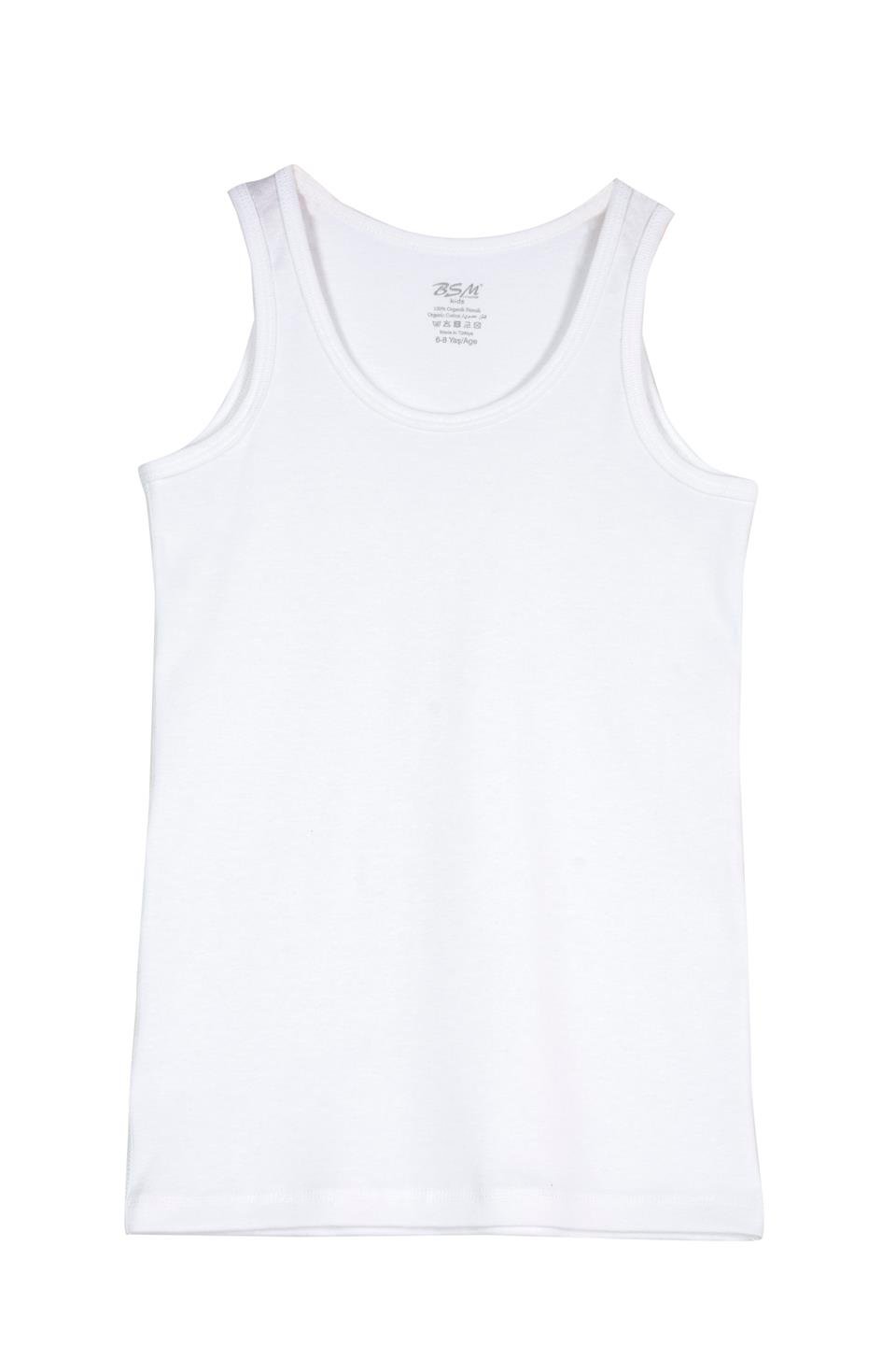 BSM 079003 EKC ORGANİK ATLET - Beyaz