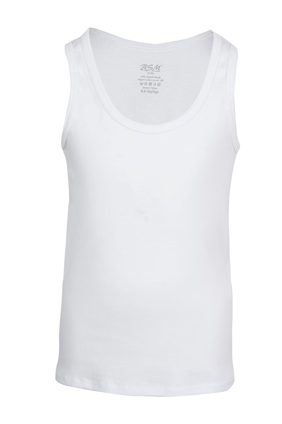 BSM 079003 EKC ORGANİK ATLET - Beyaz