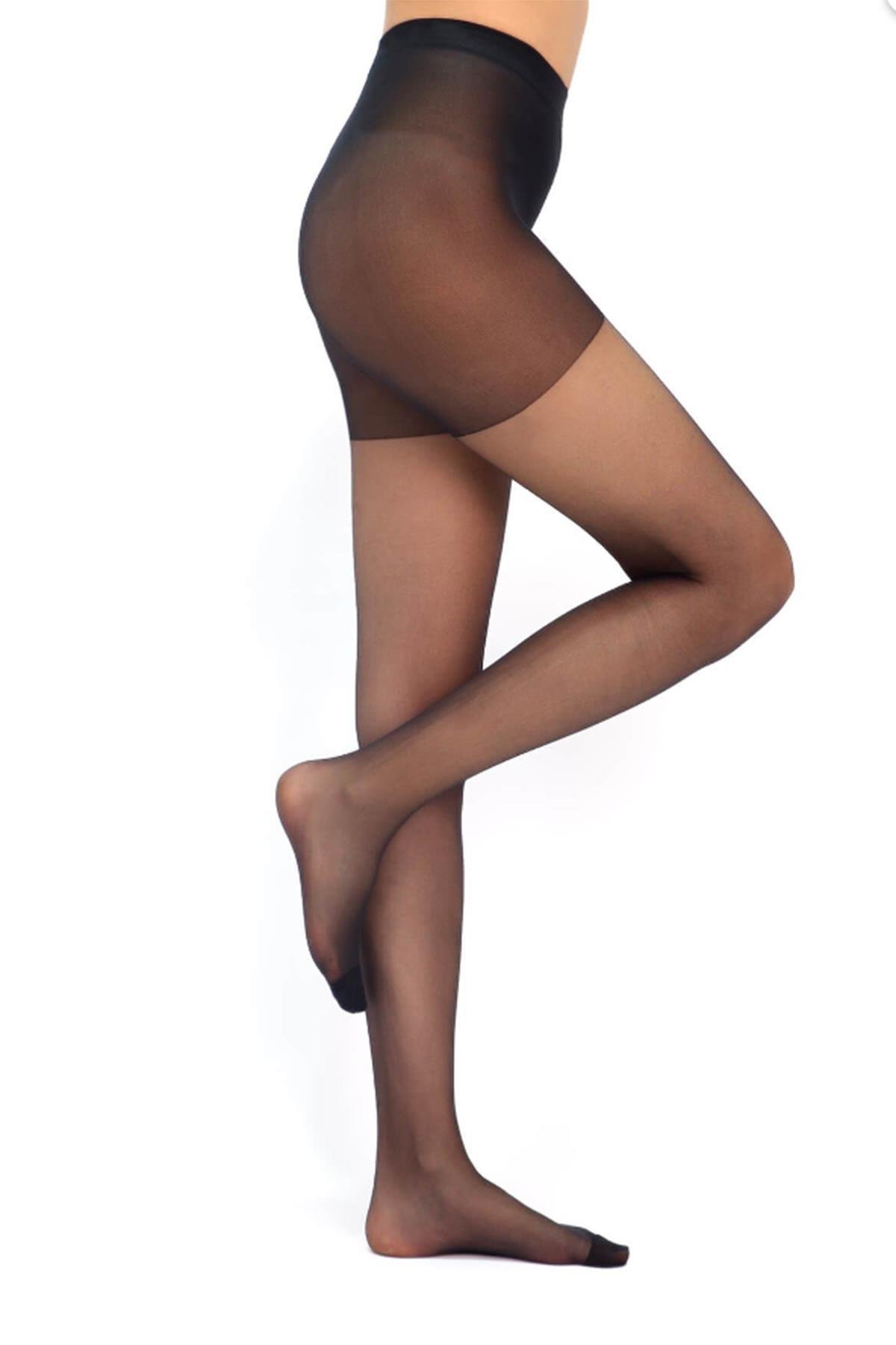 Bsm 15 Den Fit İnce Külotlu Çorap 9038 - Siyah