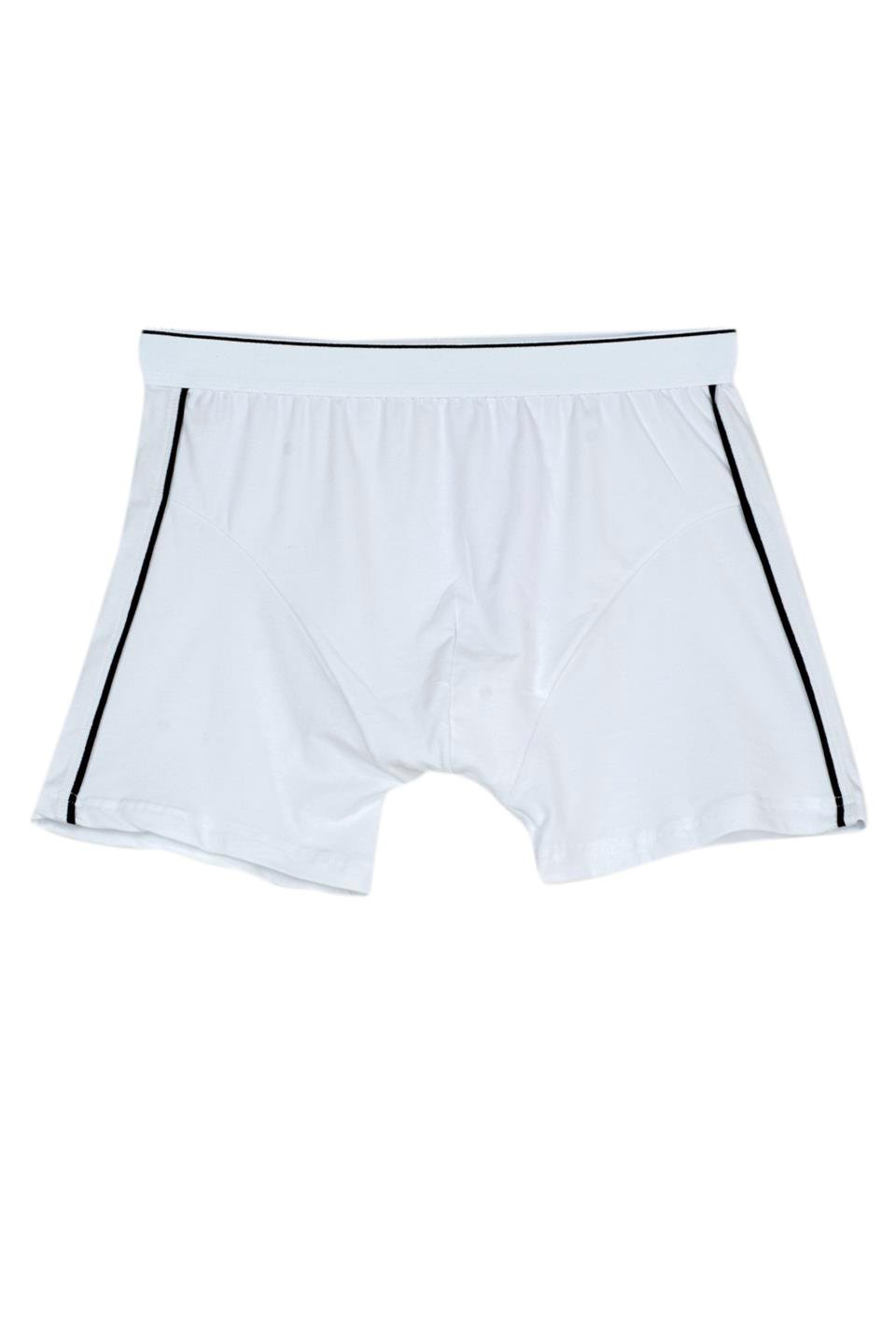 Bsm Erkek Modal Boxer 44503 - Beyaz