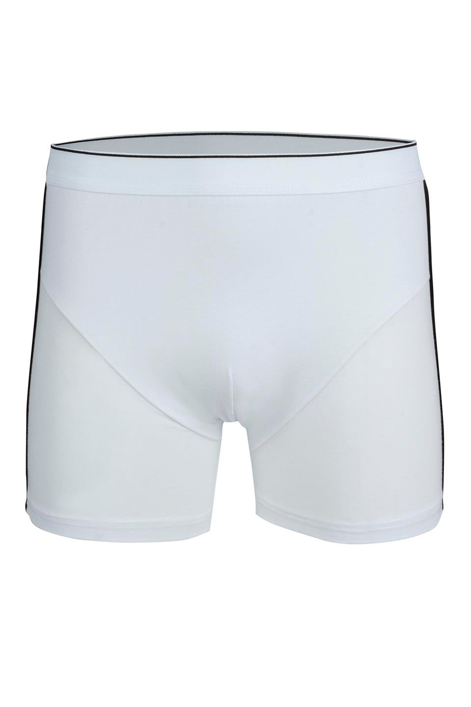 Bsm Erkek Modal Boxer 44503 - Beyaz