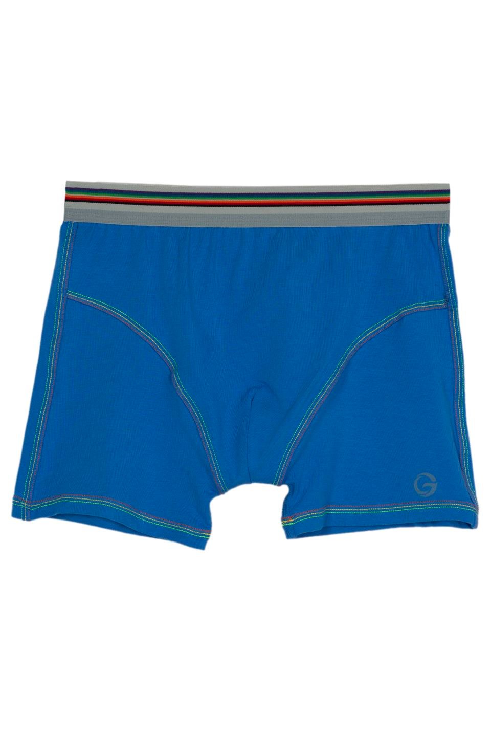 Bsm Erkek Modal Boxer 44503 - Saks Mavi
