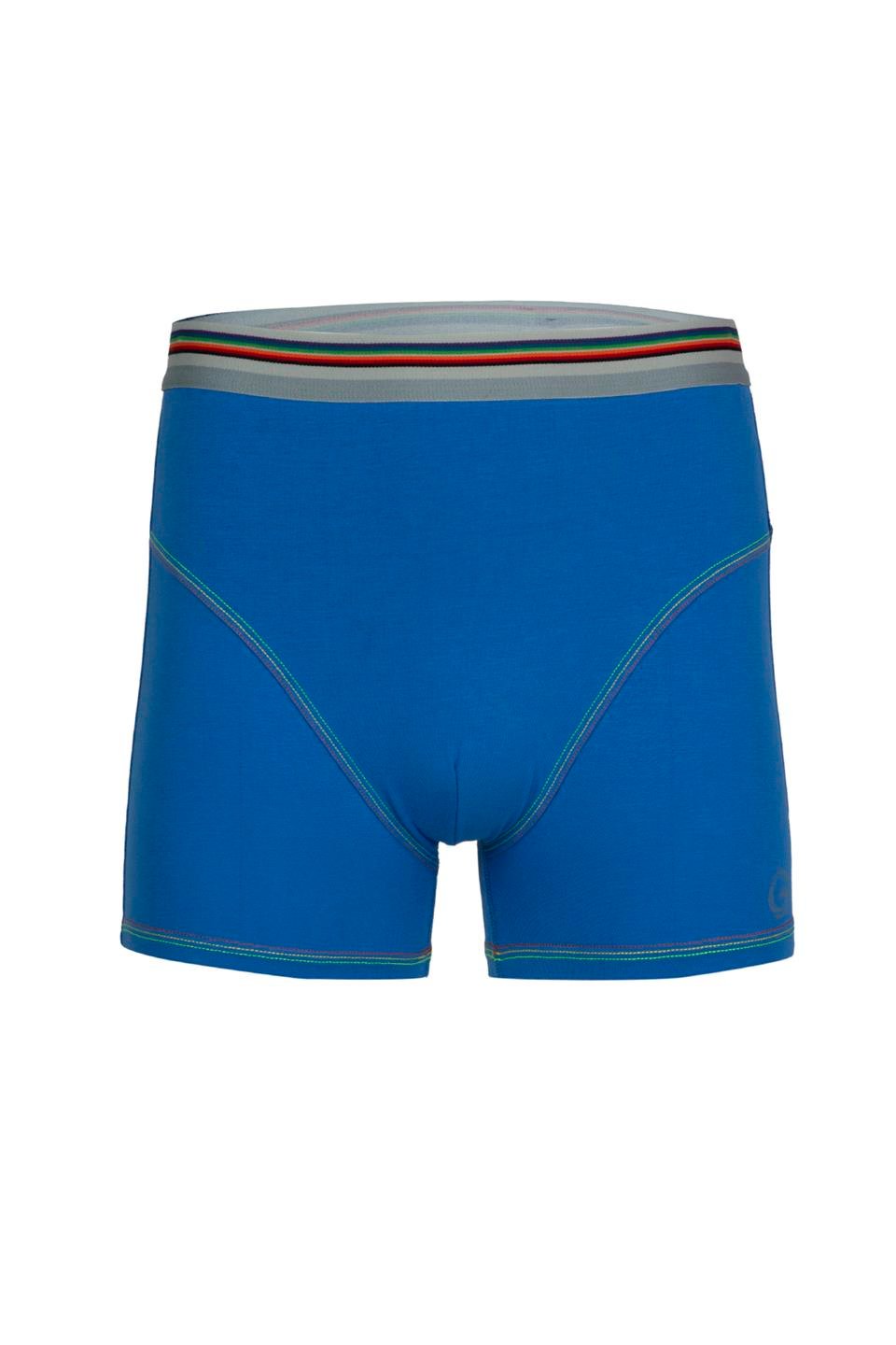 Bsm Erkek Modal Boxer 44503 - Saks Mavi