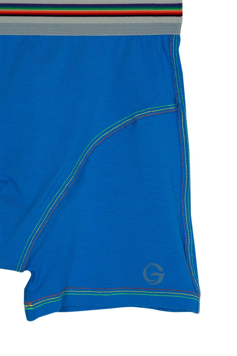 Bsm Erkek Modal Boxer 44503 - Saks Mavi