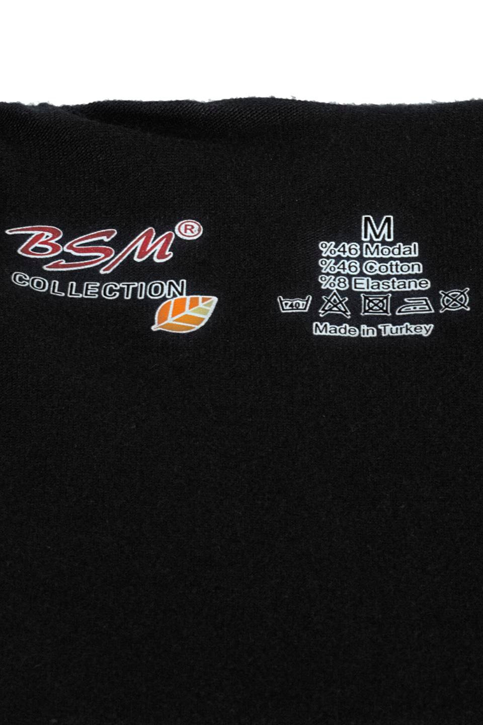 Bsm Erkek Modal Boxer 44503 - Siyah