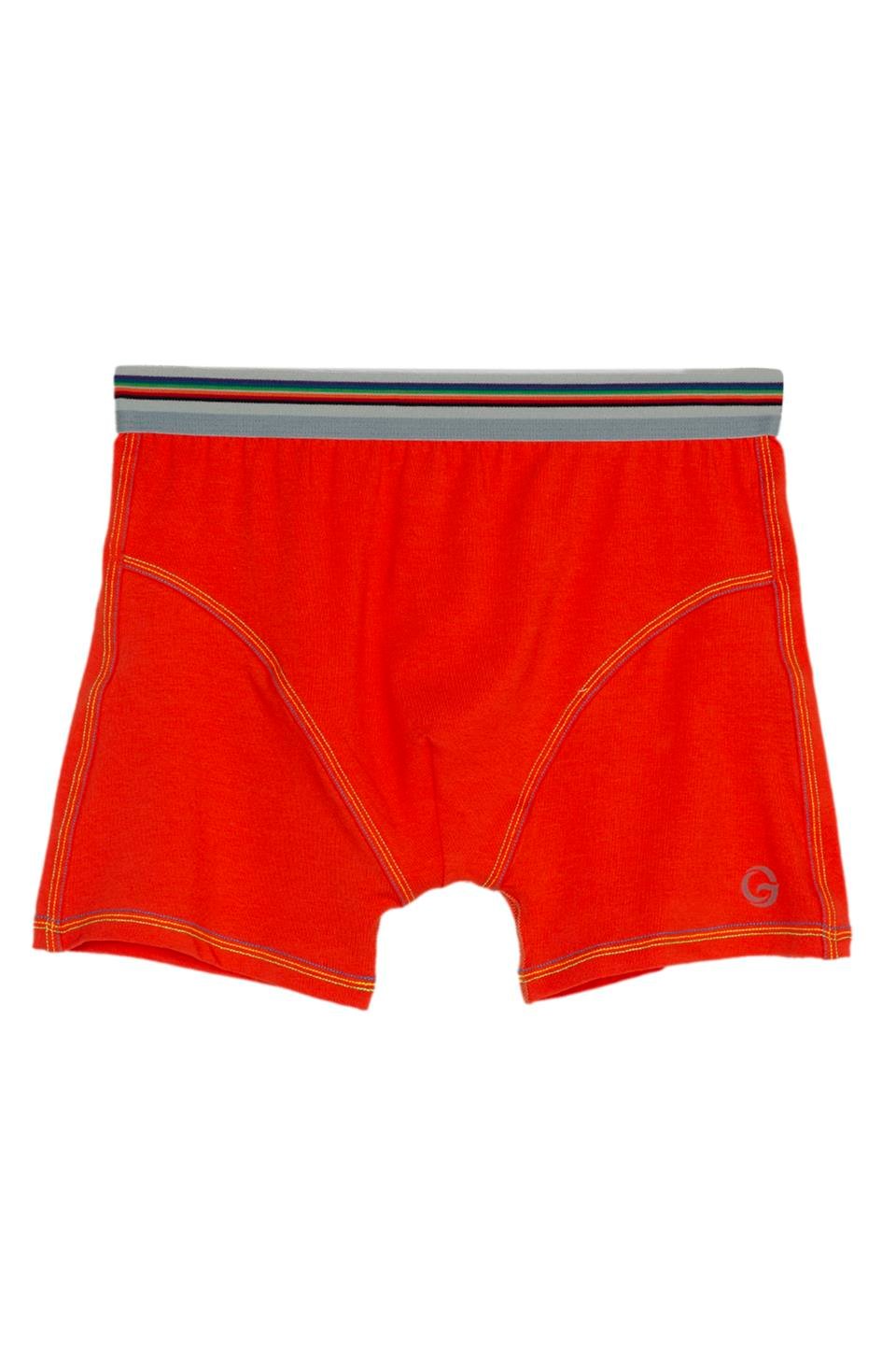 Bsm Erkek Modal Boxer 44503 - Turuncu (Oranj)