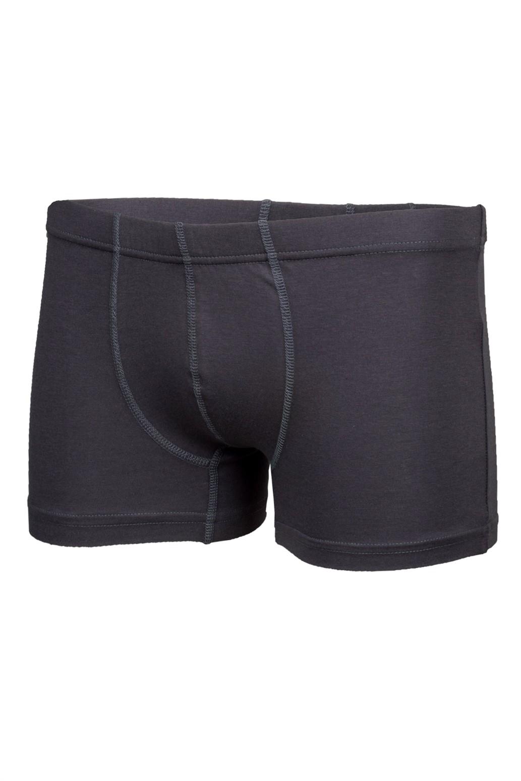 Bsm Erkek Modal Kısa Boxer 44703 - Füme