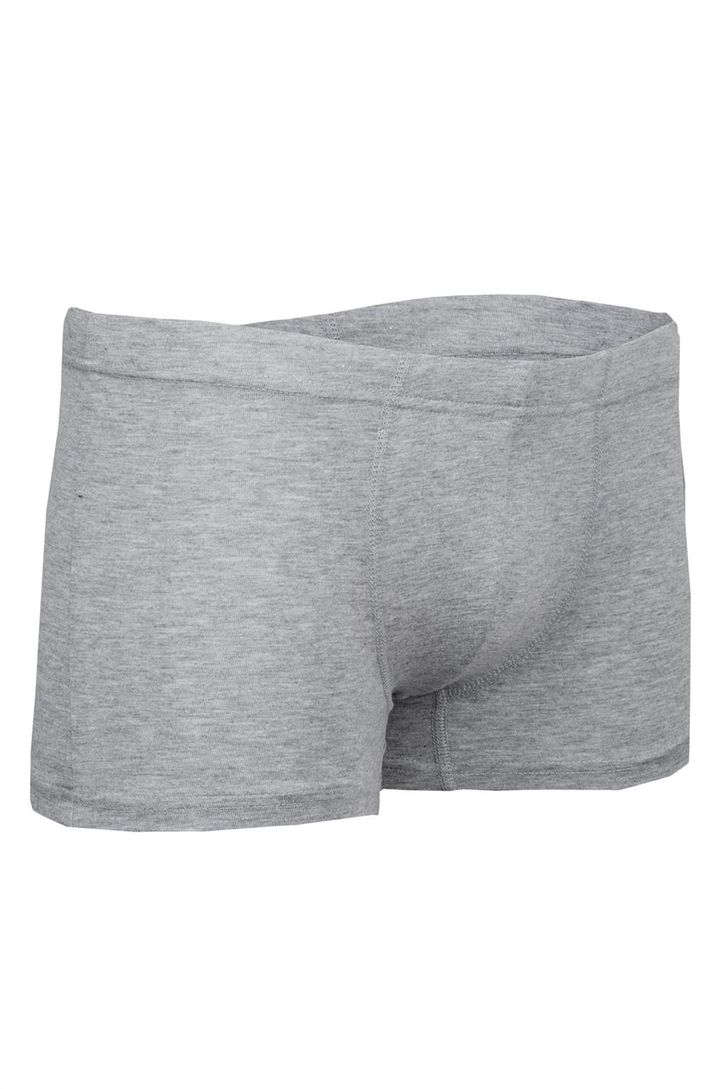 Bsm Erkek Modal Kısa Boxer 44703 - Gri