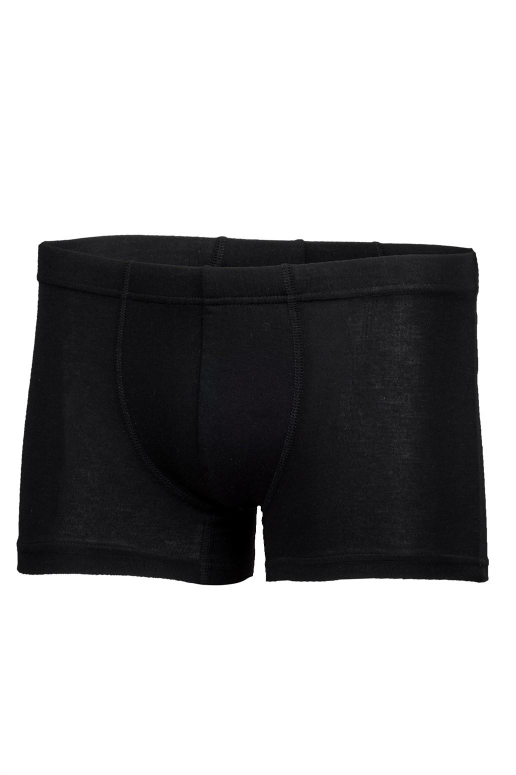 Bsm Erkek Modal Kısa Boxer 44703 - Siyah