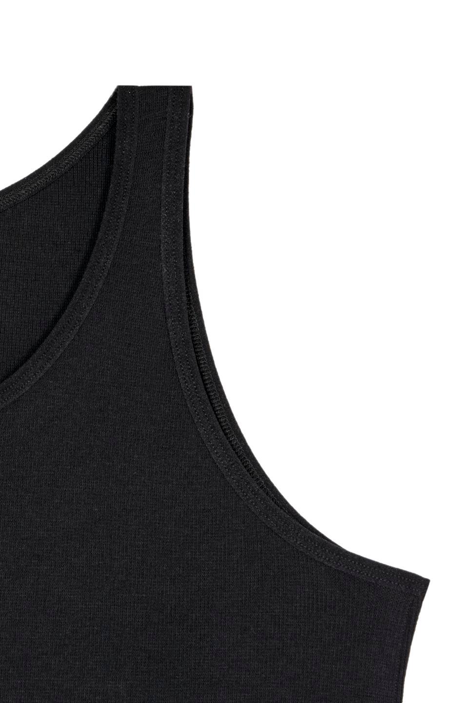 Bsm Kadın 2'li Kaşkorse Kalın Askılı Atlet 21283 - Siyah