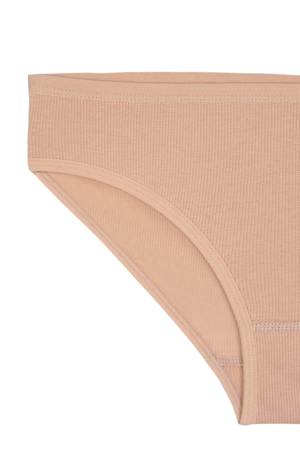 Bsm Kadın 3'lü Kaşkorse Bikini Kom Külot 21603 - Ten