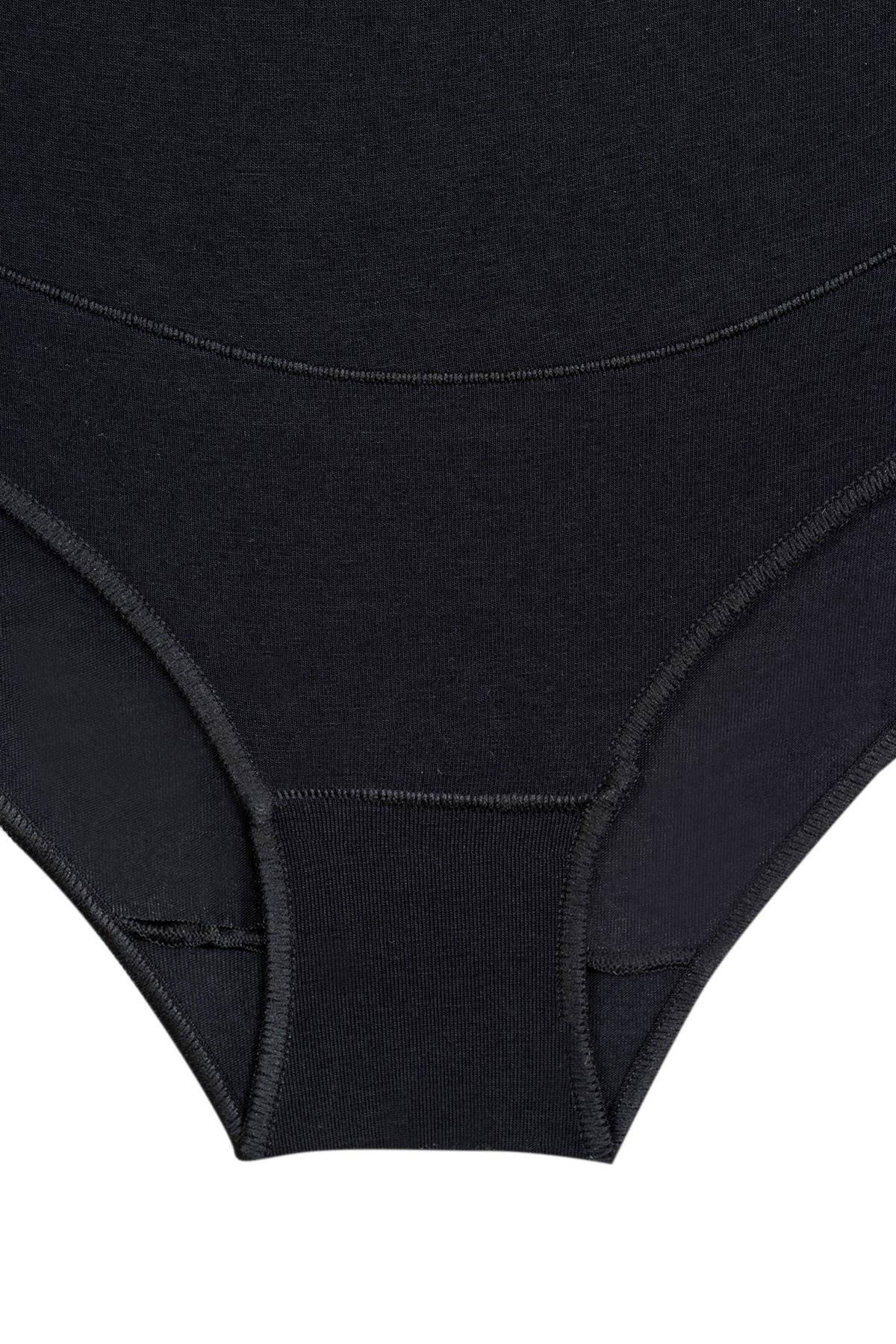 Bsm Kadın Modal 3'lü Hamile Külodu 48518 - Siyah