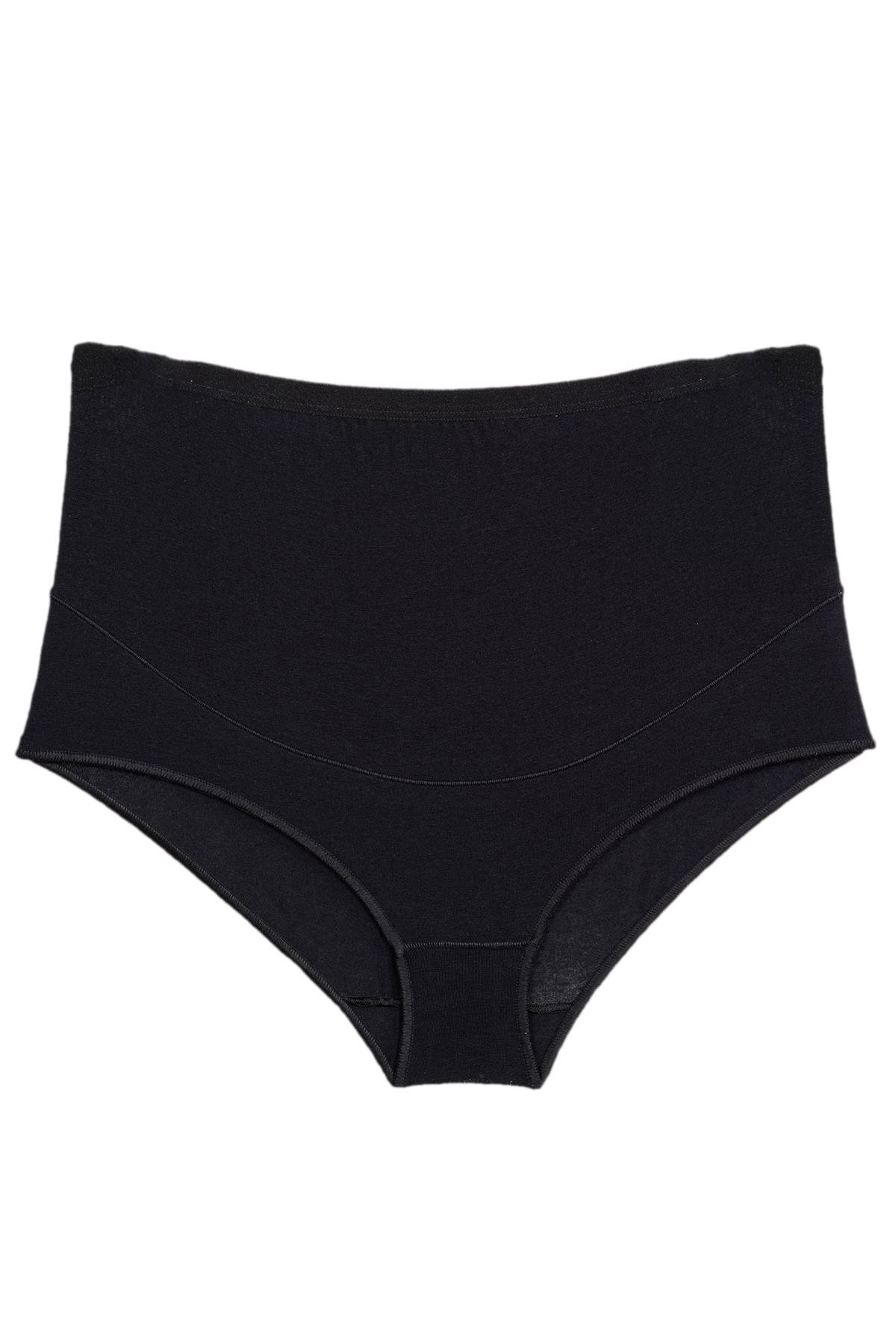 Bsm Kadın Modal 3'lü Hamile Külodu 48518 - Siyah