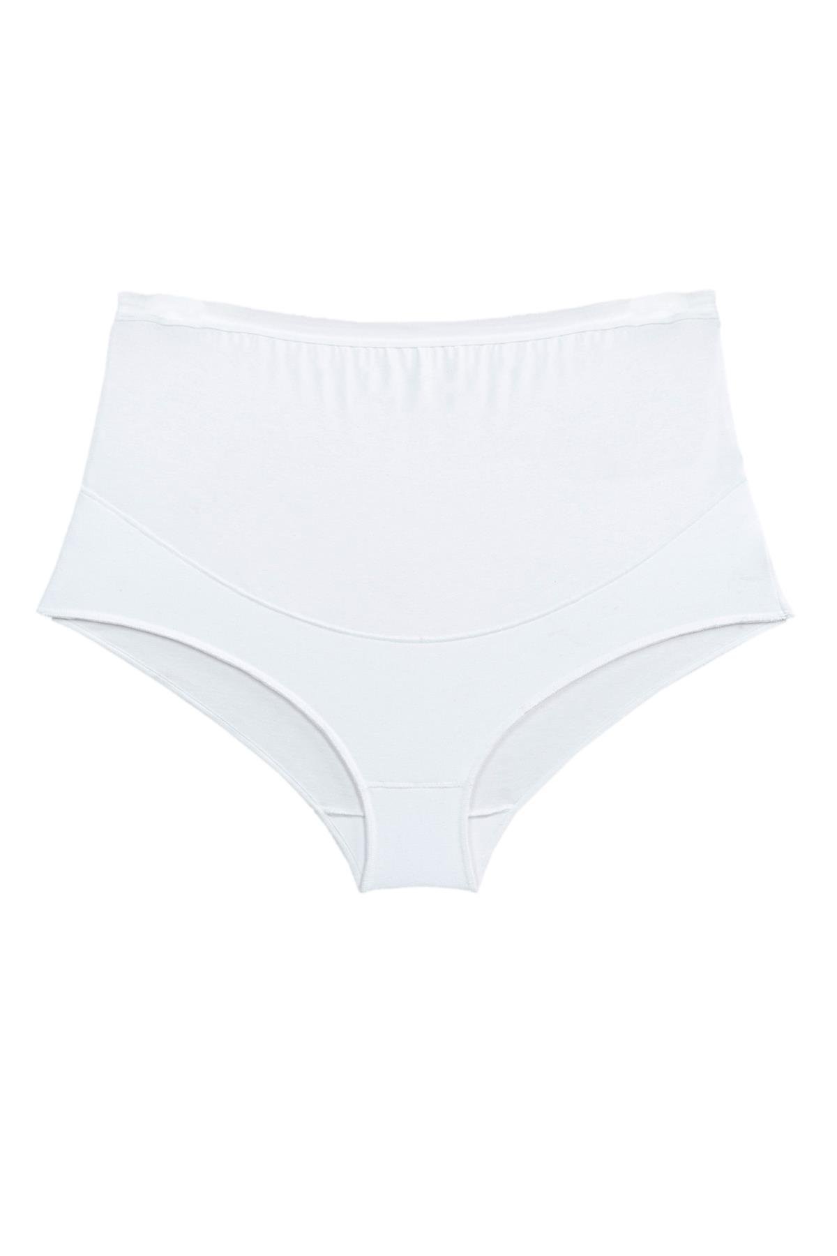 Bsm Kadın Modal 3'lü Hamile Külodu 48518 - Beyaz