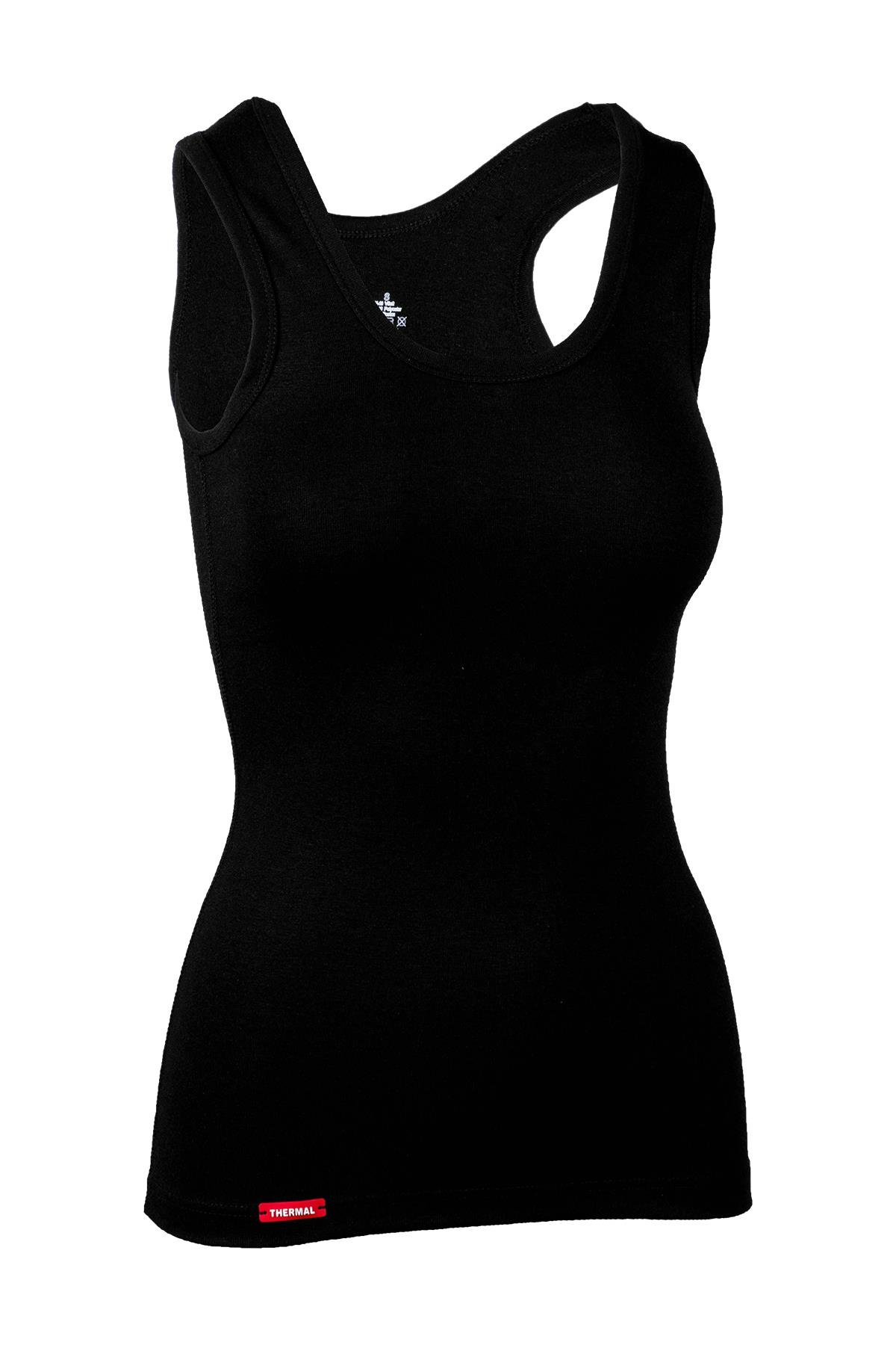 Bsm Kadın Viloft Termal Atlet 20003 - Siyah