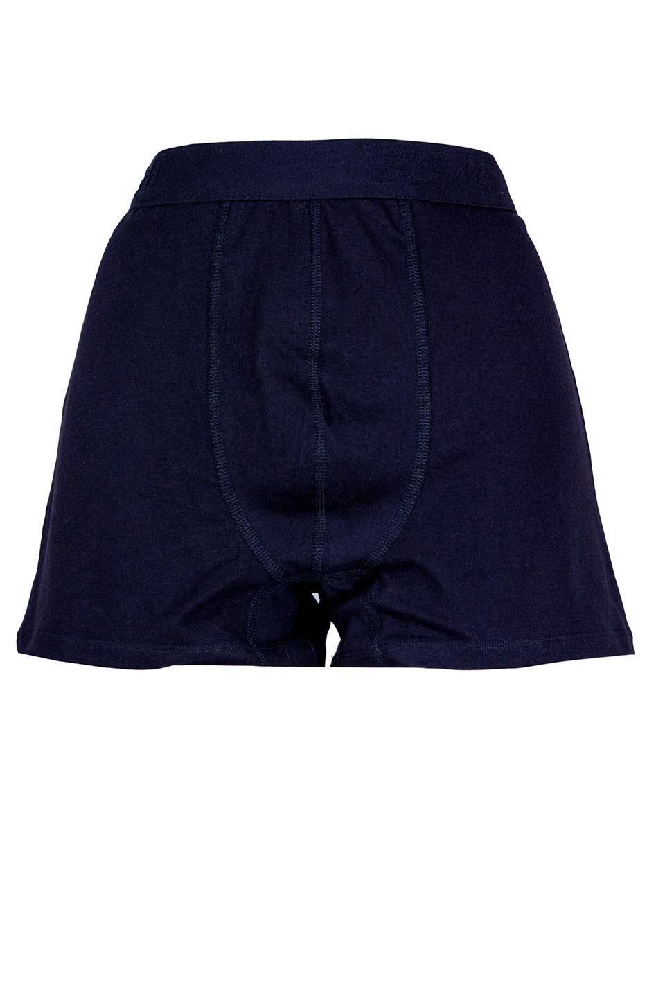 Bsm Modal Erkek Dıştan Lastikli Boxer 43603 - Lacivert