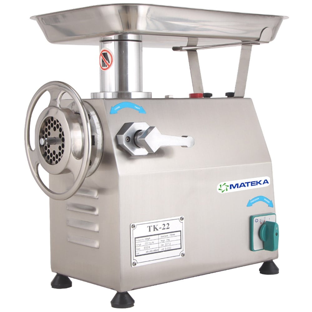 MATEKA ET KIYMA MAKİNESİ NO:12-Çıkma Kafa-220 V-75 kg/saat