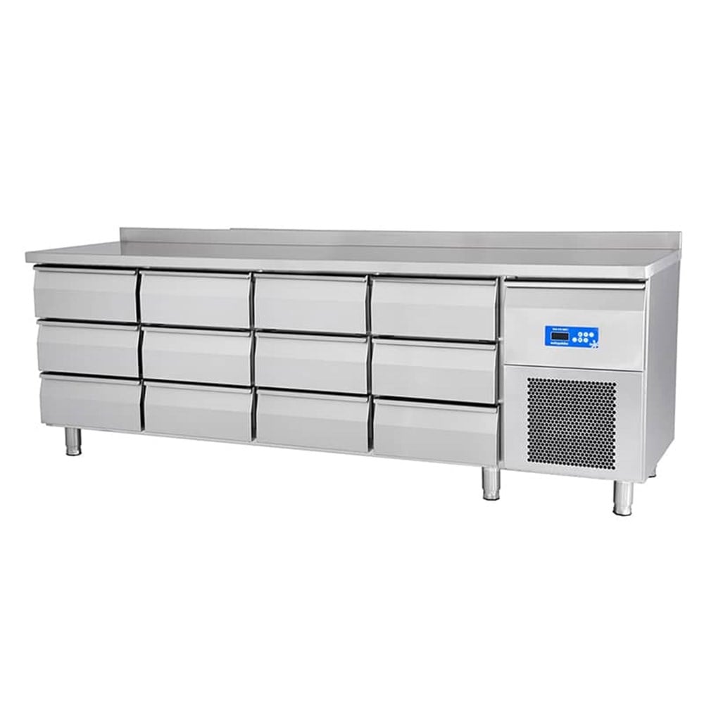 ÖZTİRYAKİLER 12 ÇEKMACELİ YATAY TİP BUZDOLABI