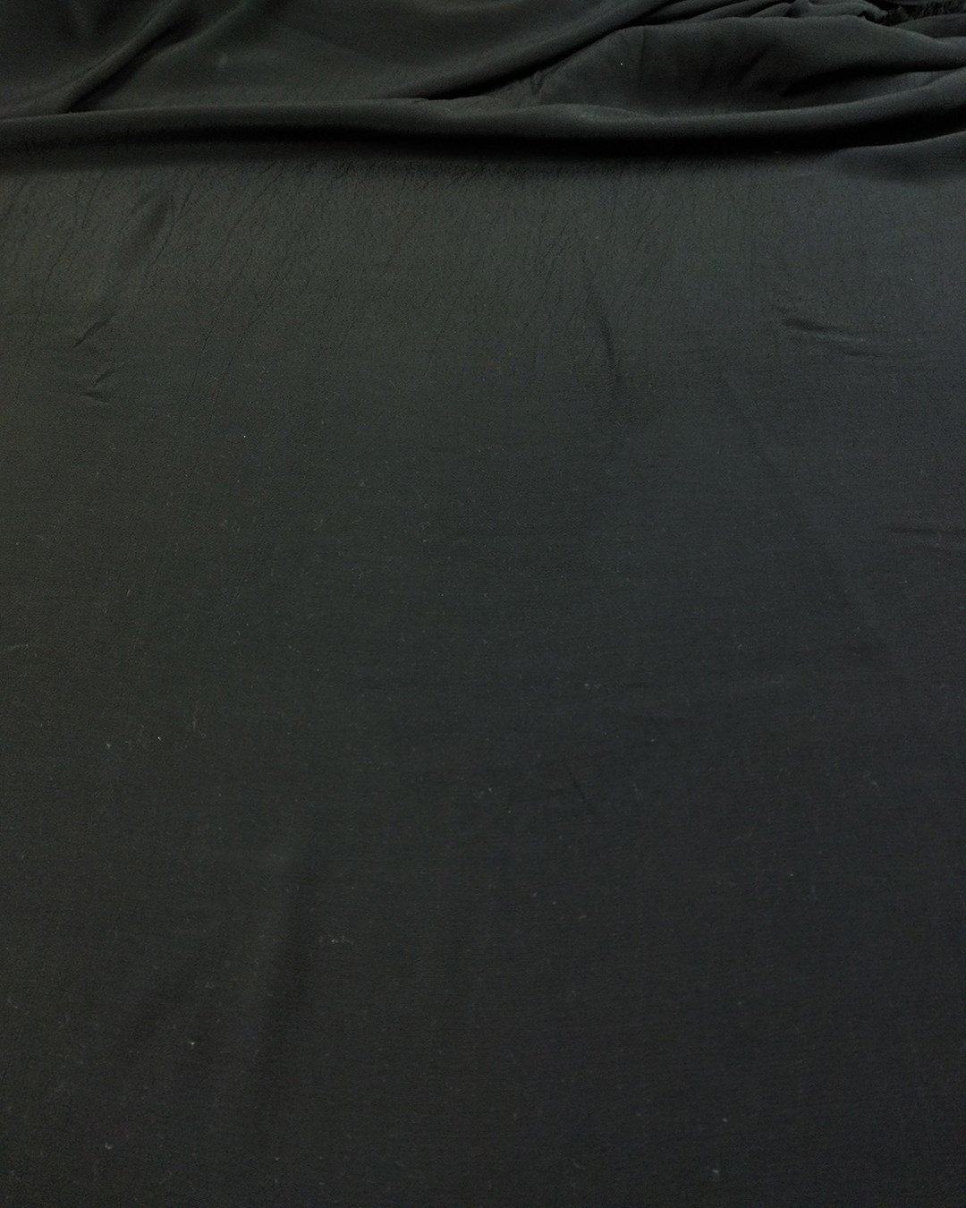 Siyah Maroken Viskon Kumaş İnce Dökümlü Elbiselik, Bluzluk & Gömleklik 130x150cm