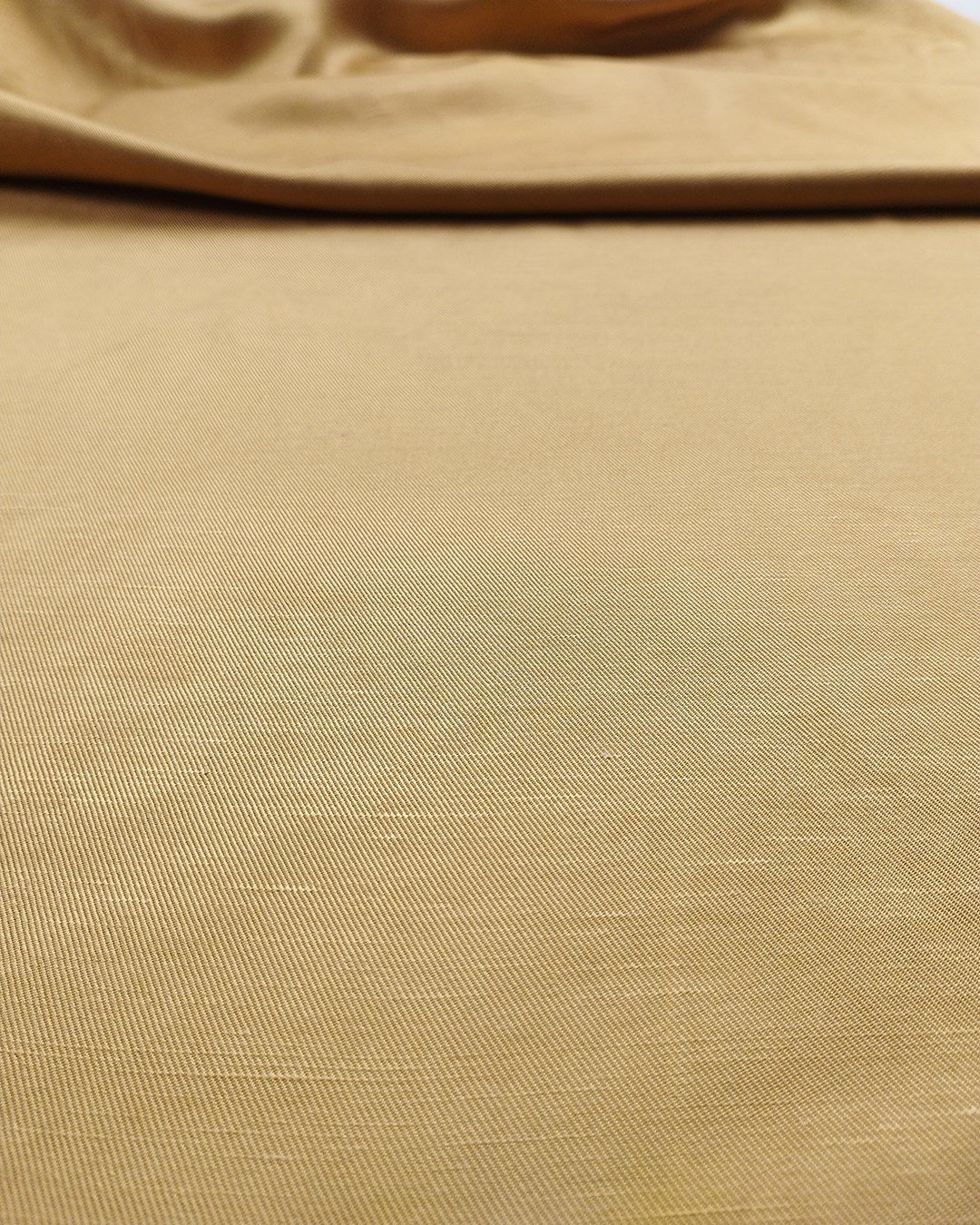 Kahve Keten Viskon Kumaş İpeksi Dokulu Dökümlü Elbiselik & Gömleklik 150x140cm