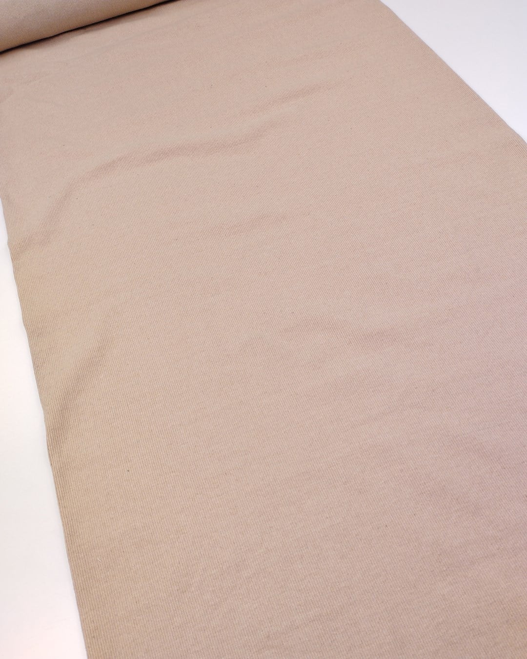 Bej Kahve Köpüğü Kaşkorse Ribana Kumaş Esnek Yumuşak Bodylik & Bluzluk 110x250cm