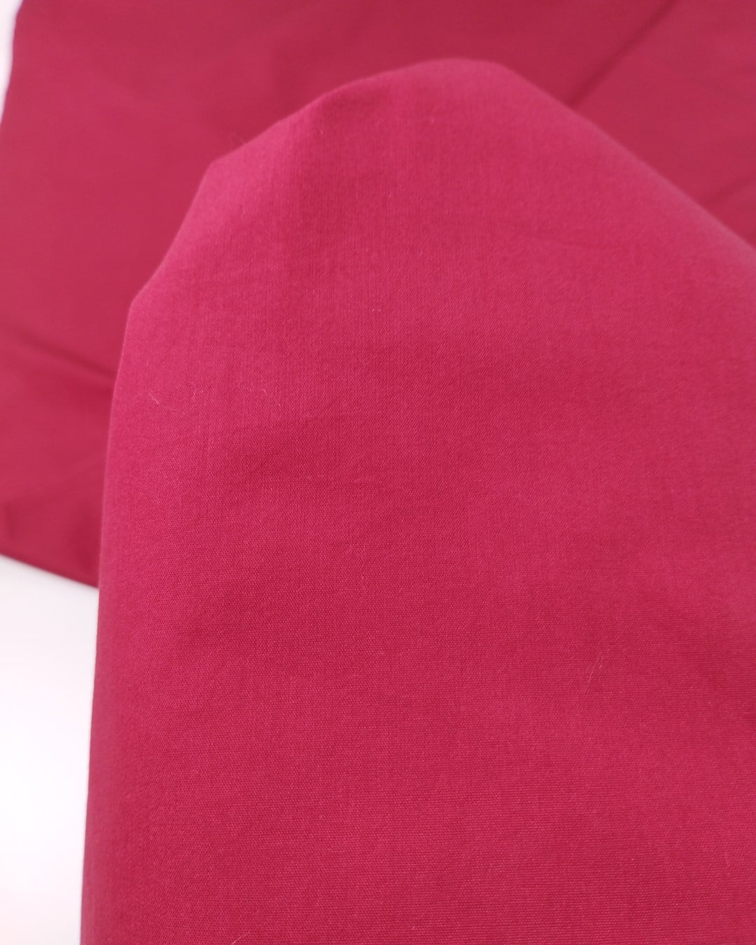 %100 Pamuk 115 Gr/m2 Bordo Tok Poplin Poplin Dokuma Kumaş Gömleklik & Elbiselik En: 150cm