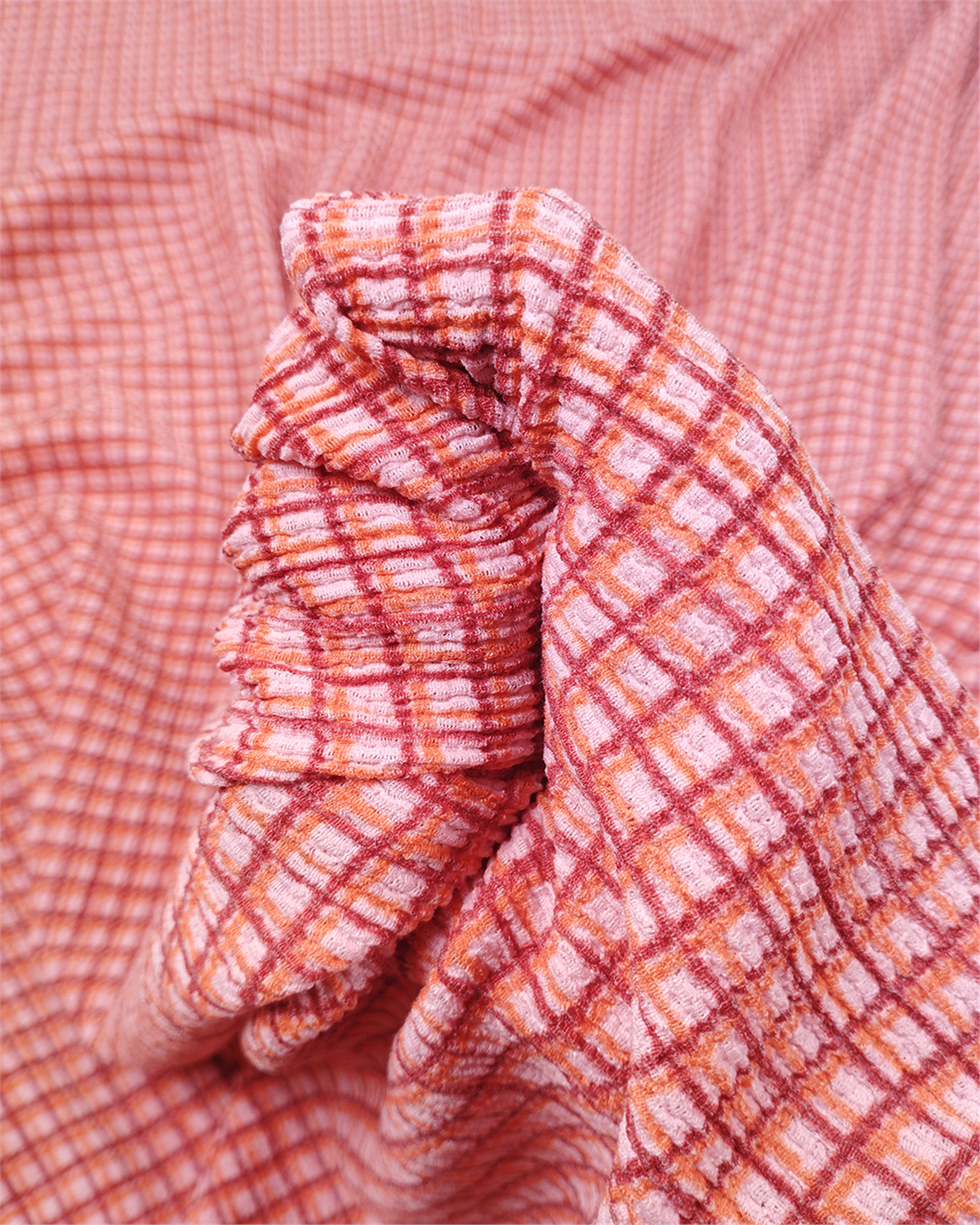 Pembe Turuncu Bordo İnce Yumuşak Bürümcüklü Jarse Kumaş Elbiselik & Bluzluk 140x300cm