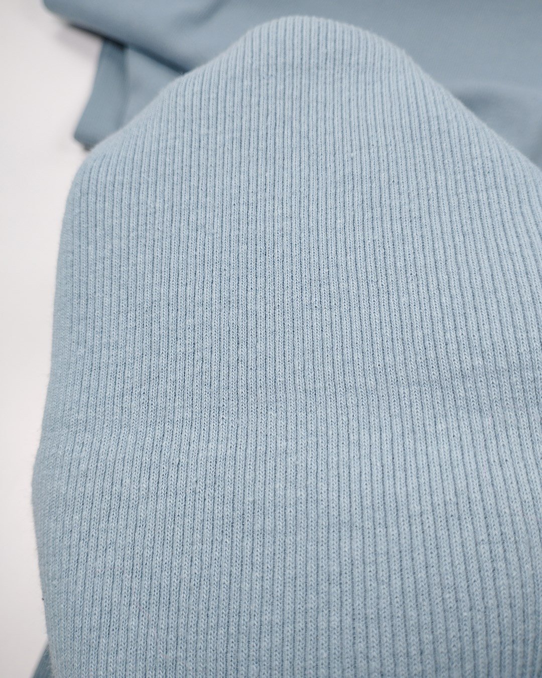 Pastel Mint Yeşili Kaşkorse Ribana Kumaş Esnek Yumuşak Bodylik & Bluzluk En: 120cm