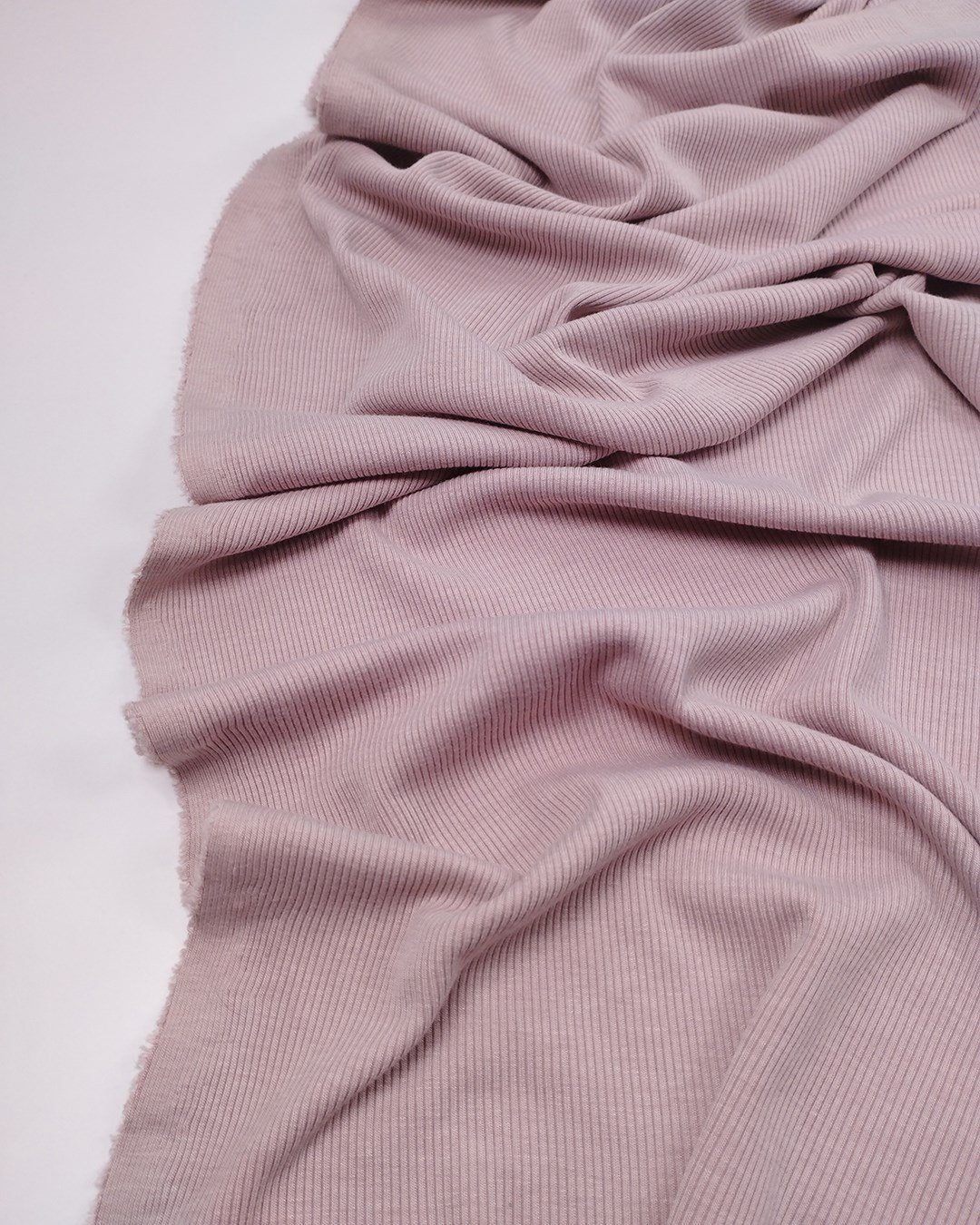 Küllü Açık Pembe Kaşkorse Örme Kumaş Esnek Yumuşak Bluzluk En: 120cm