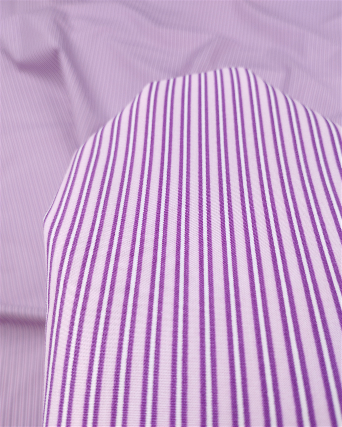 Bordo Pembe Beyaz Boyuna Çizgili Poplin Dokuma Gömlek Elbise Etek Çok Güzel Olur Kumaş Gömleklik & Elbiselik En: 135cm