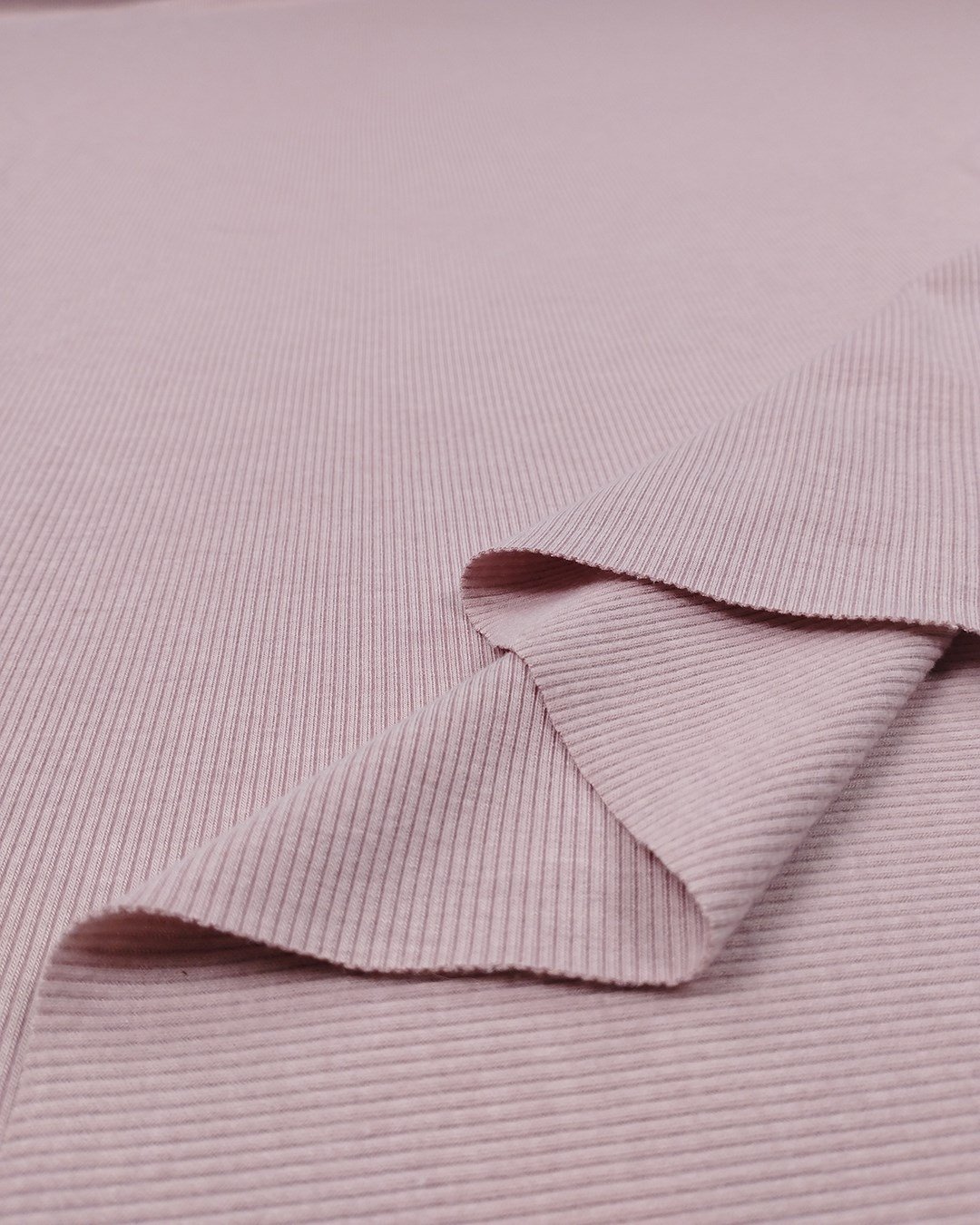 Küllü Açık Pembe Kaşkorse Örme Kumaş Esnek Yumuşak Bluzluk En: 120cm