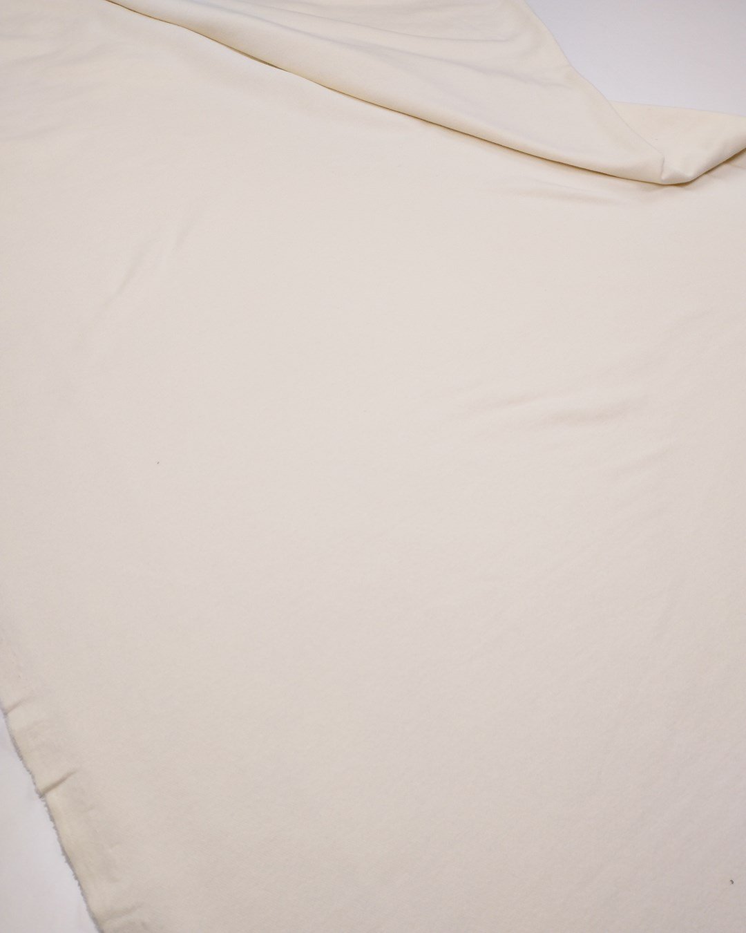 Krem 2 İplik Penye Kumaş Hafif Şardonlu Yumuşacık Sweatlik & Eşofmanlık En: 180cm