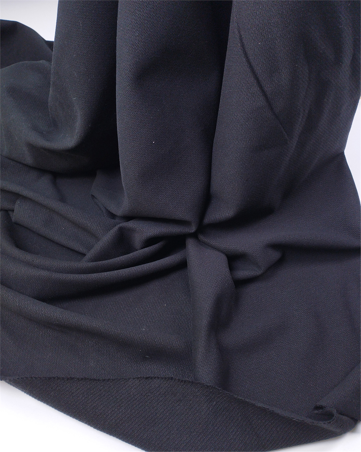 Siyah Yumuşak Dokulu Üç İp Penye Kumaş Eşofmanlık & Sweatshirtlük En: 180cm