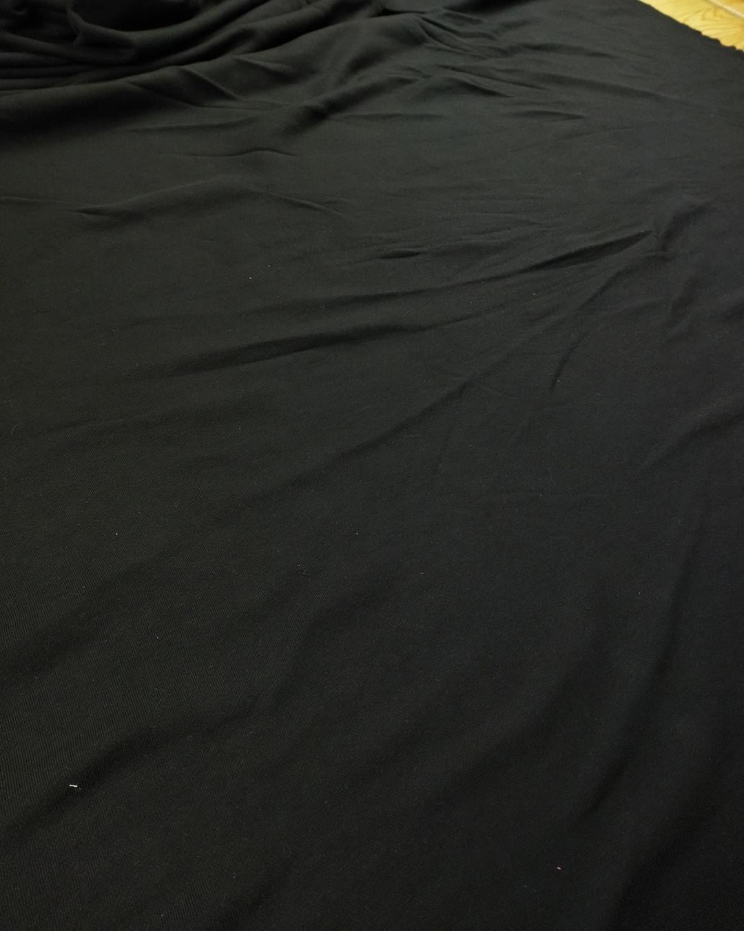 Siyah Renkte İki İp Penye En: 160 cm