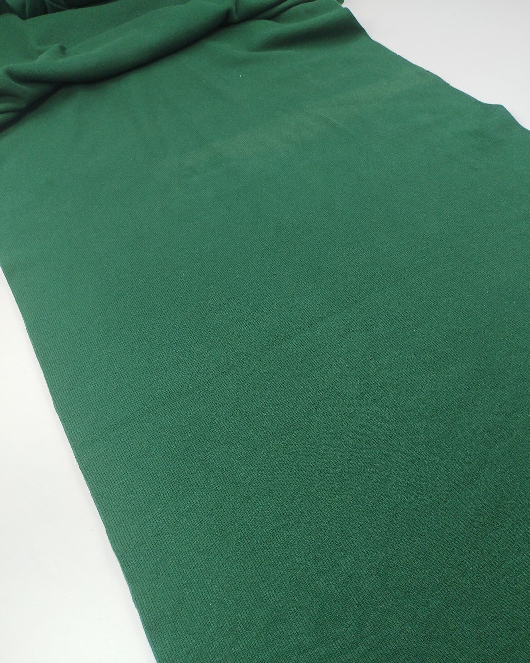 Zümrüt Yeşili Kaşkorse Ribana Kumaş Esnek Yumuşak Bodylik & Bluzluk En: 110cm