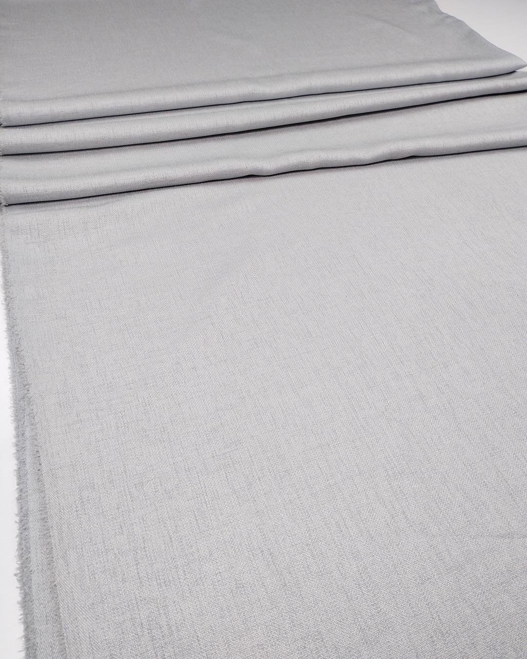 Gri Keten Sentetik Karışımlı Kumaş Tiril Tiril Akışkan Dökümlü Gömleklik & Elbiselik 140x190cm